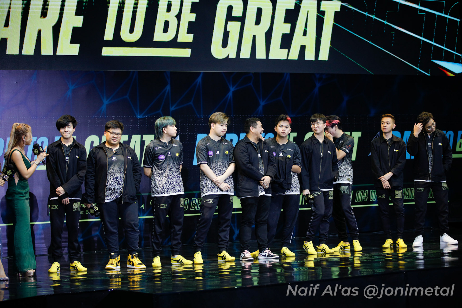 Jumat, 14 Januari 2023. M4 - Playoff Day 7 - Mobile Legends M4 World Championship di Tennis Indoor Senayan, Jakarta