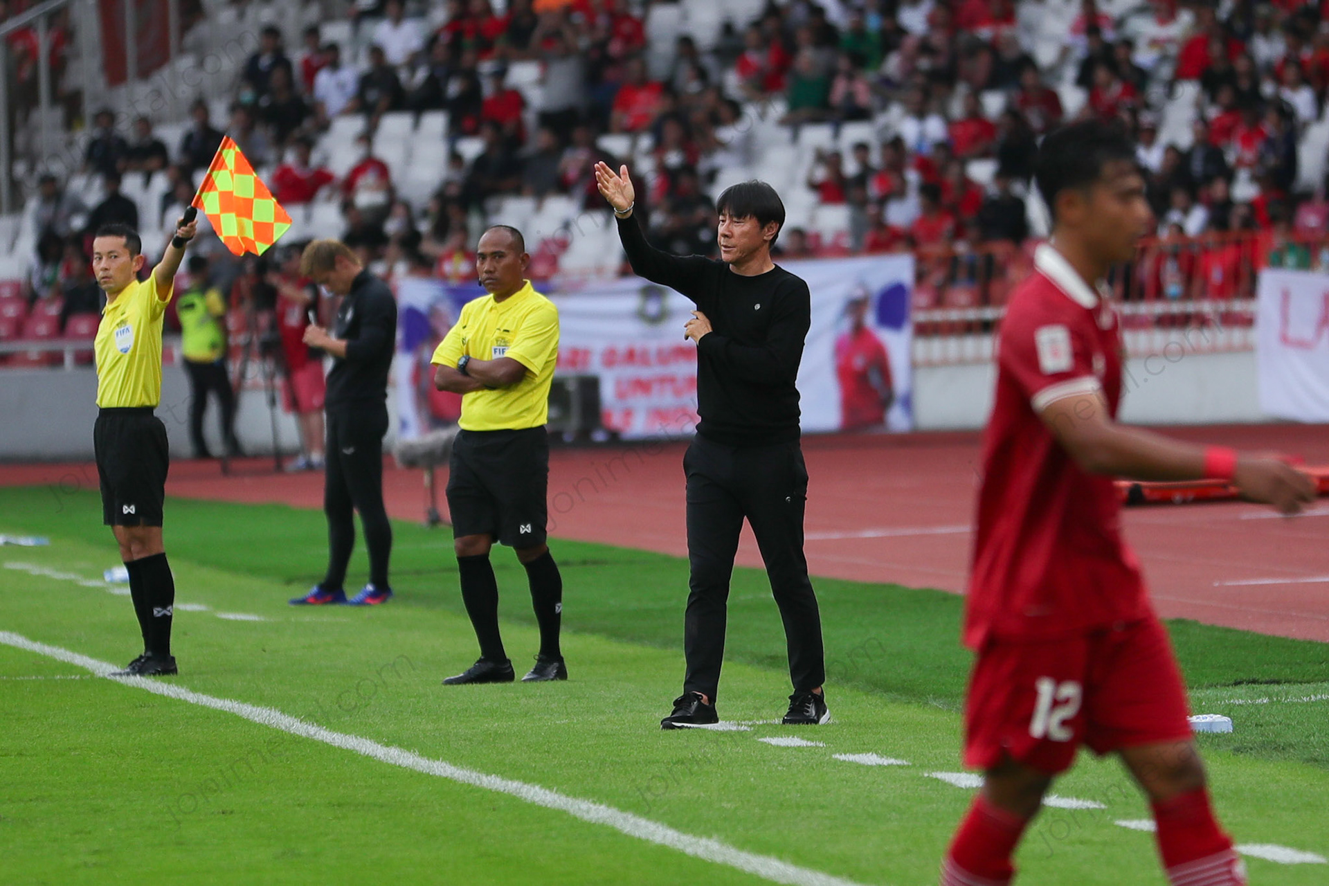 Jumat, 23 Desember 2022. AFF2022 - Indonesia 2-1 Kamboja di Stadion Utama Gelora Bung Karno, Senayan - Jakarta