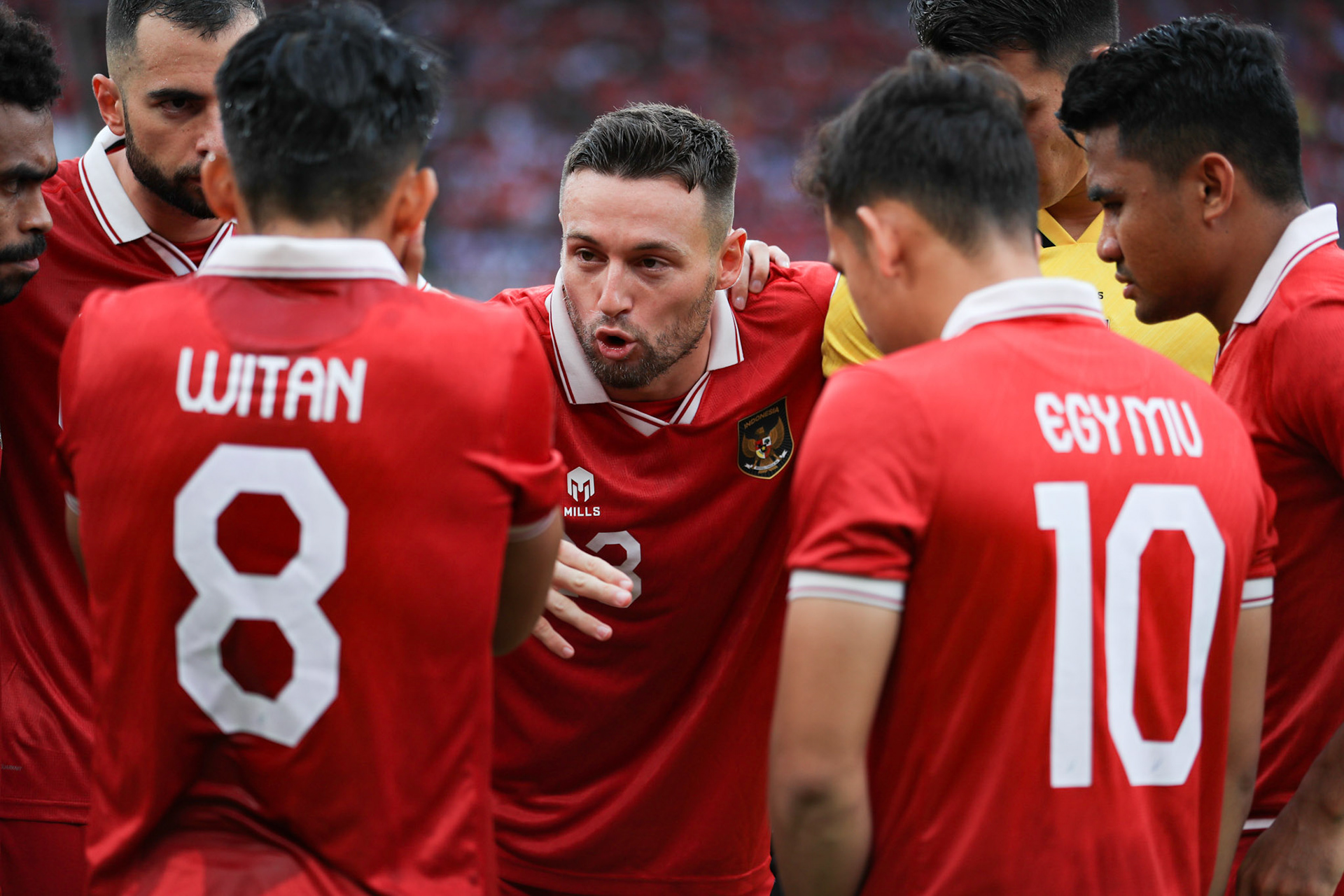 Kamis, 29 Desember 2022. AFF2022 - Group A - Indonesia 1-1 Thailand di Stadion Utama Gelora Bung Karno, Senayan - Jakarta