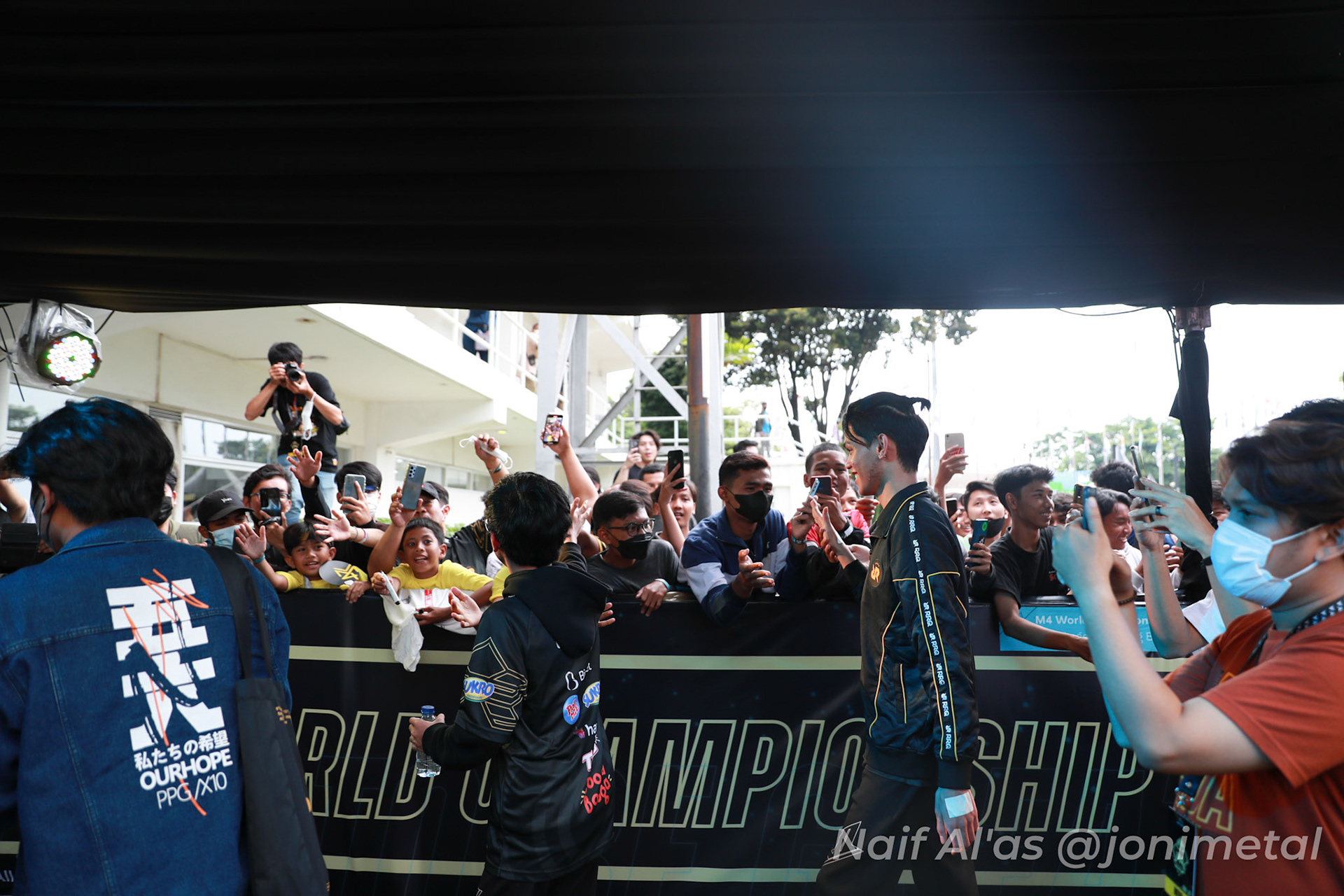 Jumat, 14 Januari 2023. M4 - Playoff Day 7 - Mobile Legends M4 World Championship di Tennis Indoor Senayan, Jakarta