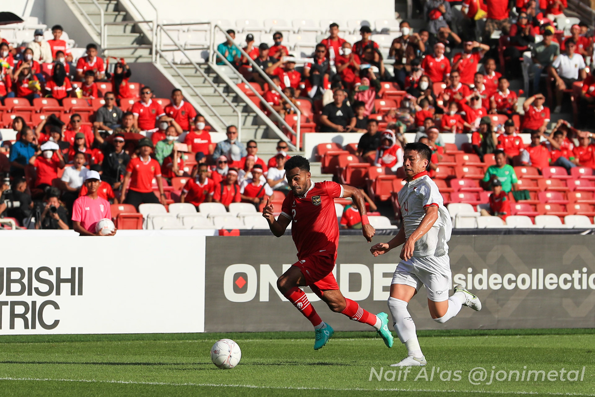 Jumat, 6 Januari 2022. AFF2022 - Semifinal, Leg 1 - Indonesia 0-0 Vietnam di Stadion Utama Gelora Bung Karno, Senayan - Jakarta