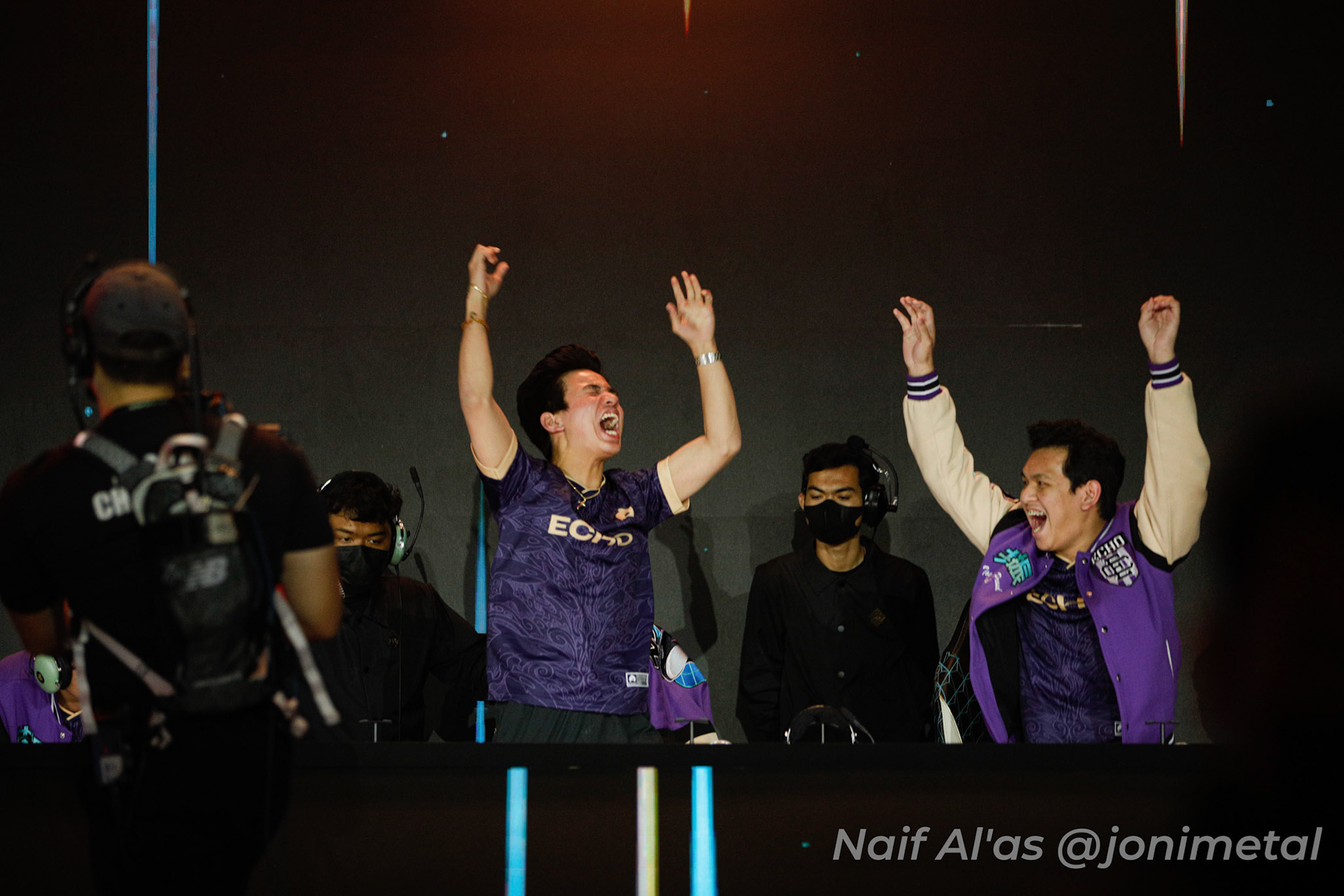 Minggu, 15 Januari 2023. M4 - Playoff Day 9 - Mobile Legends M4 World Championship di Tennis Indoor Senayan, Jakarta