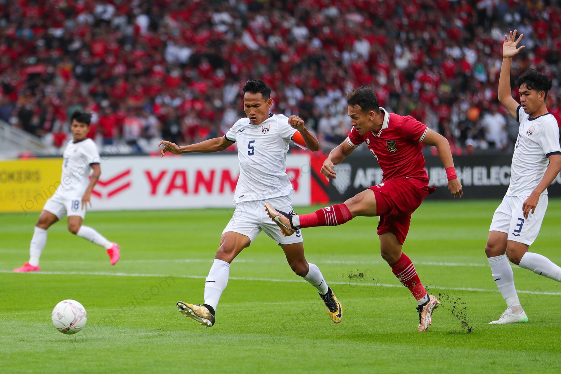 Jumat, 23 Desember 2022. AFF2022 - Indonesia 2-1 Kamboja di Stadion Utama Gelora Bung Karno, Senayan - Jakarta