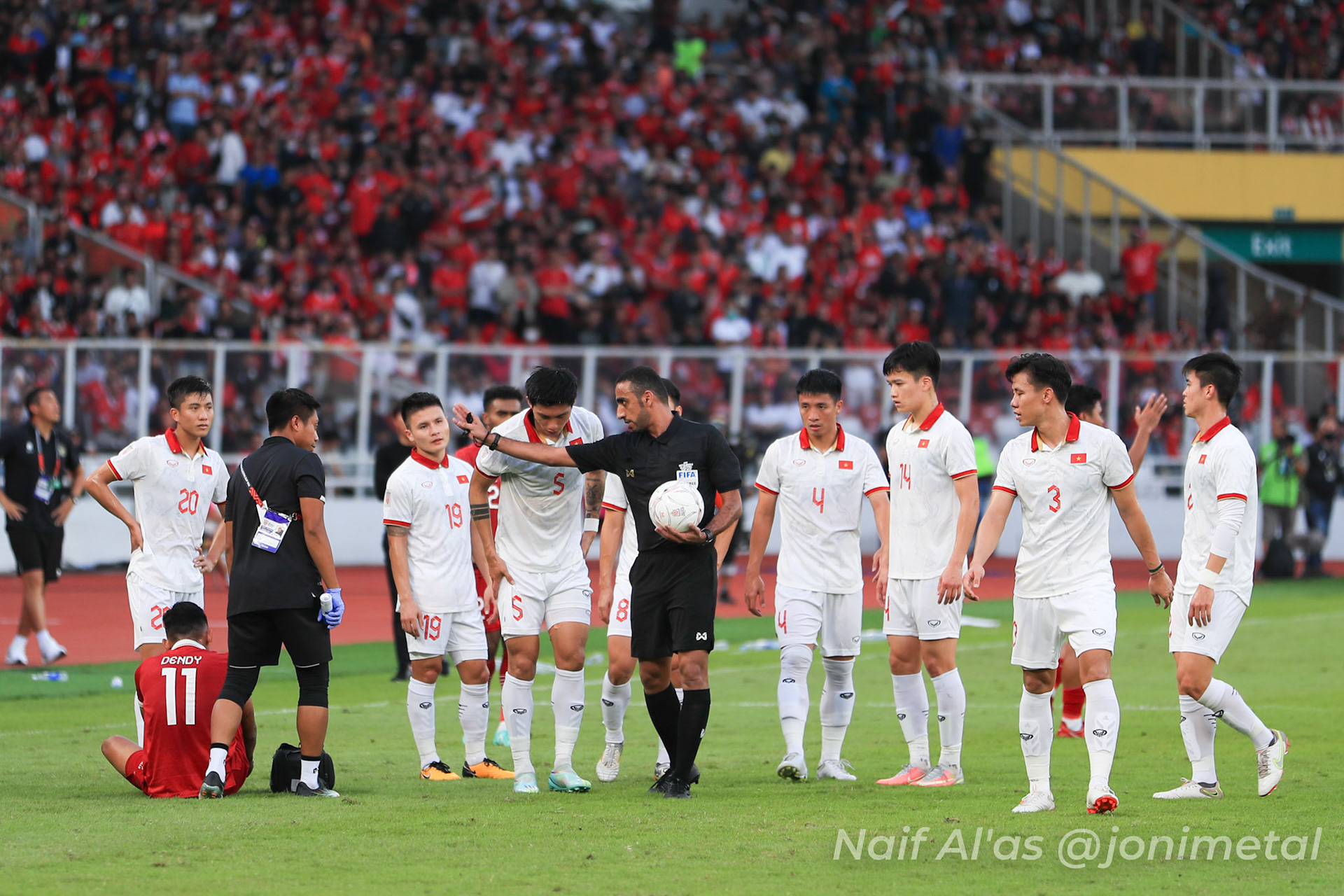 Jumat, 6 Januari 2022. AFF2022 - Semifinal, Leg 1 - Indonesia 0-0 Vietnam di Stadion Utama Gelora Bung Karno, Senayan - Jakarta