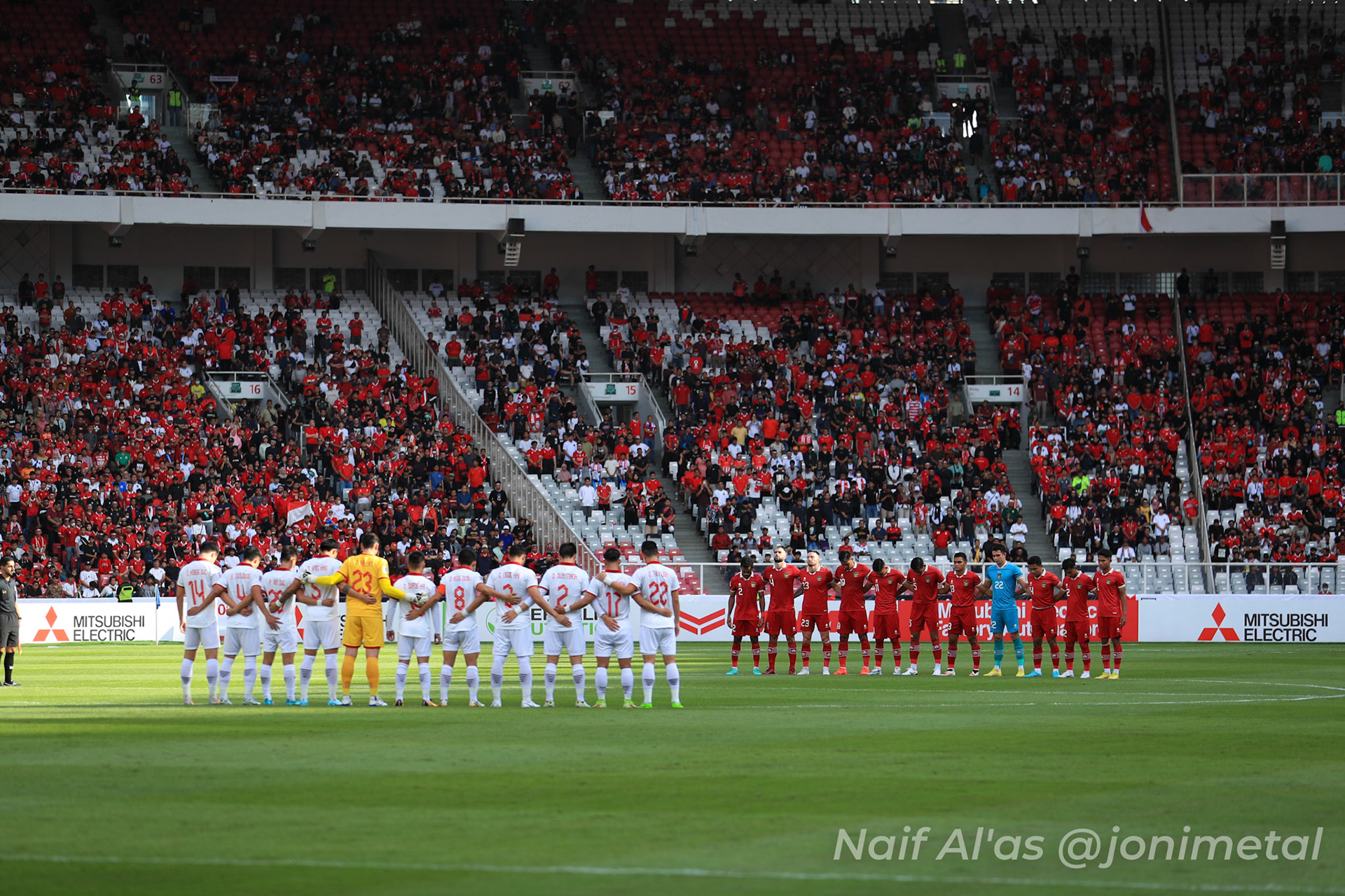Jumat, 6 Januari 2022. AFF2022 - Semifinal, Leg 1 - Indonesia 0-0 Vietnam di Stadion Utama Gelora Bung Karno, Senayan - Jakarta
