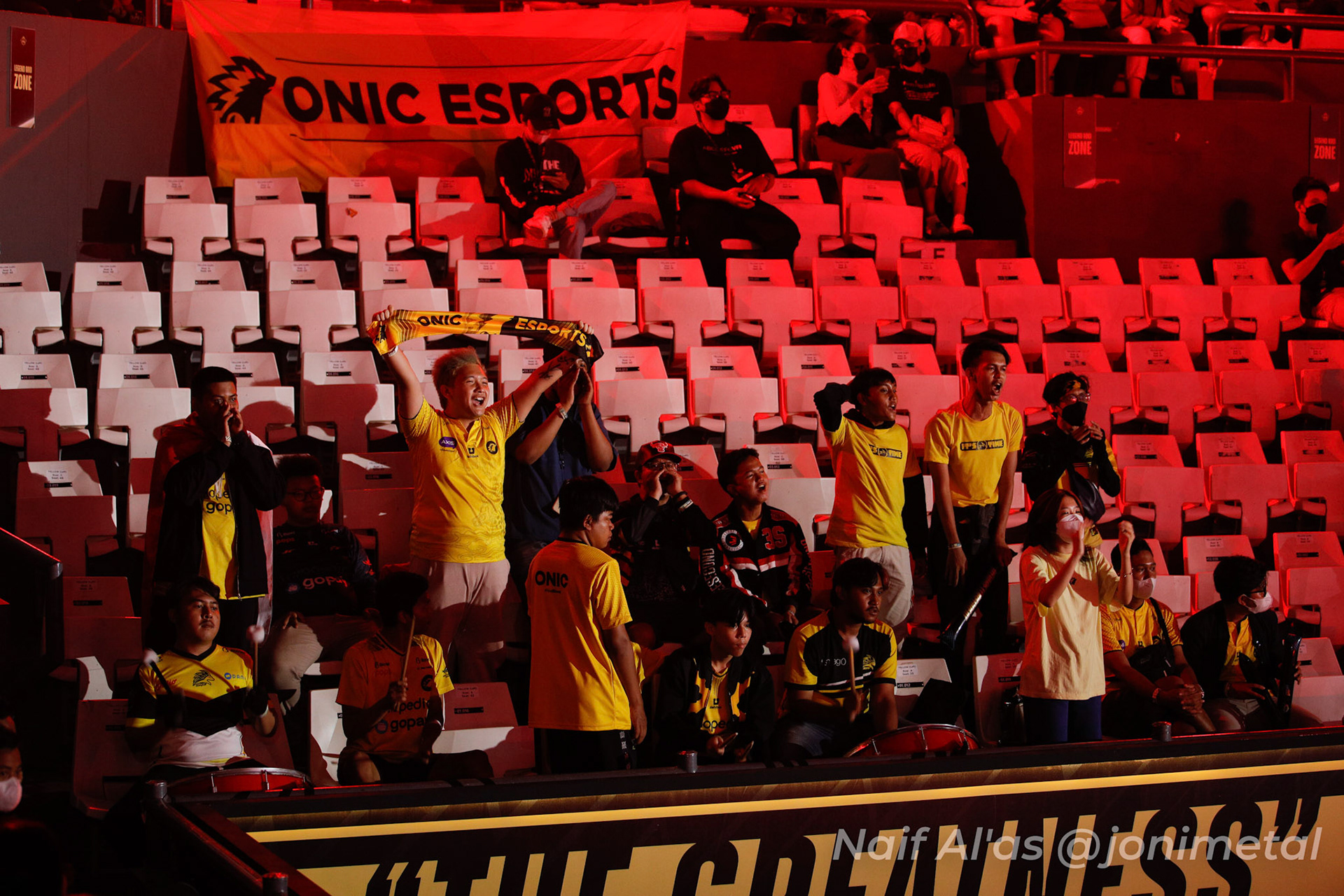 Sabtu, 14 Januari 2023. M4 - Playoff Day 8 - Mobile Legends M4 World Championship di Tennis Indoor Senayan, Jakarta