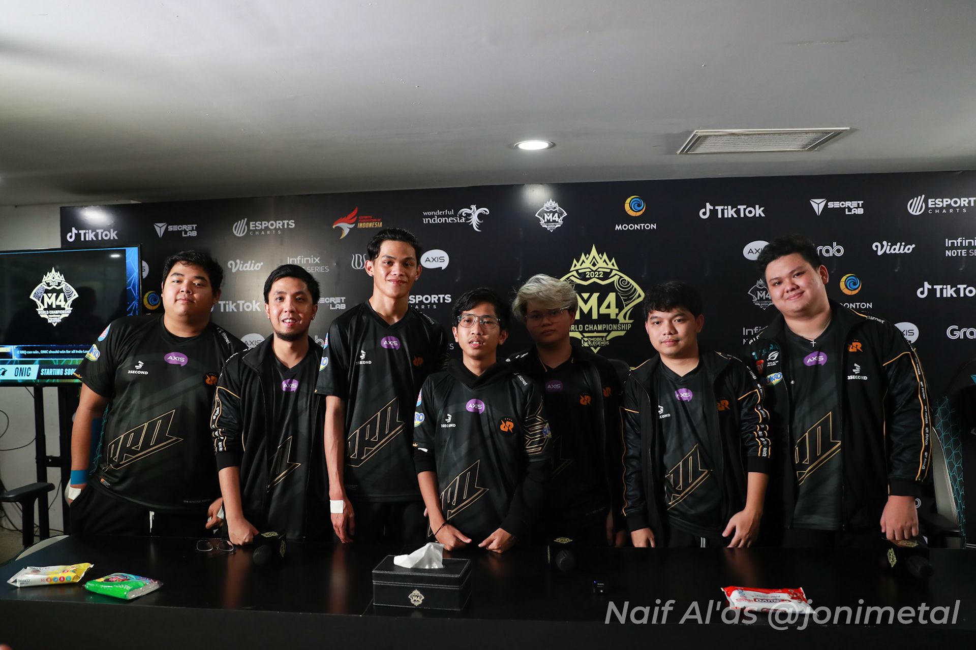 Jumat, 14 Januari 2023. M4 - Playoff Day 7 - Mobile Legends M4 World Championship di Tennis Indoor Senayan, Jakarta