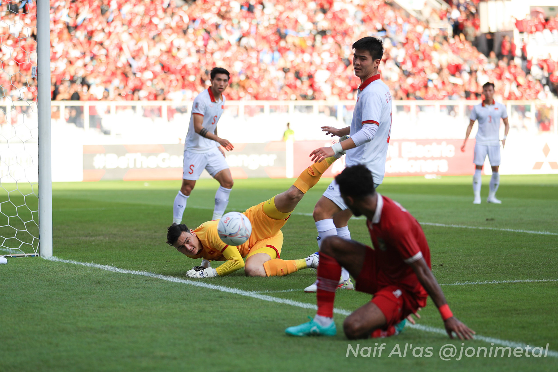 Jumat, 6 Januari 2022. AFF2022 - Semifinal, Leg 1 - Indonesia 0-0 Vietnam di Stadion Utama Gelora Bung Karno, Senayan - Jakarta