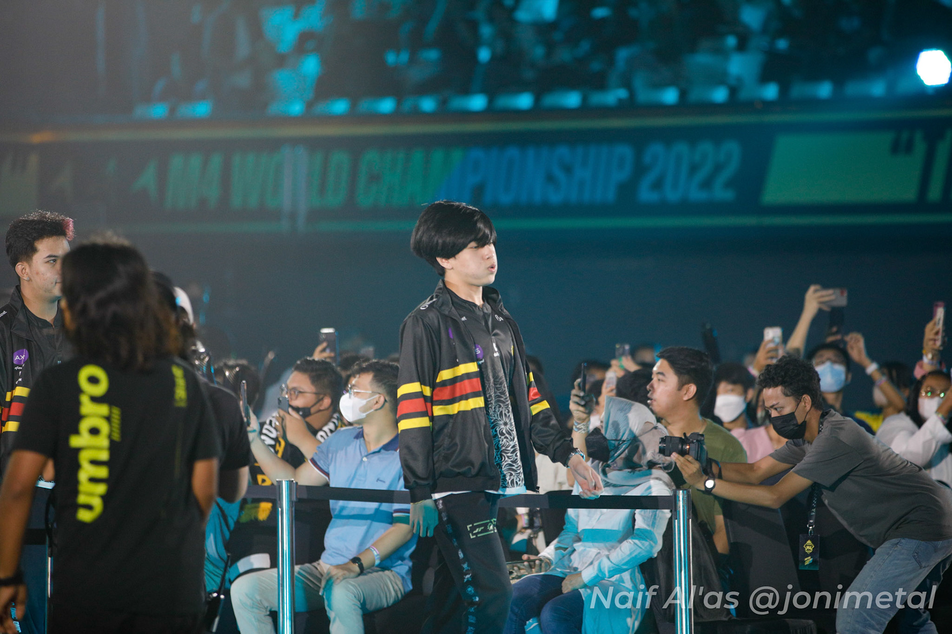 Sabtu, 14 Januari 2023. M4 - Playoff Day 8 - Mobile Legends M4 World Championship di Tennis Indoor Senayan, Jakarta