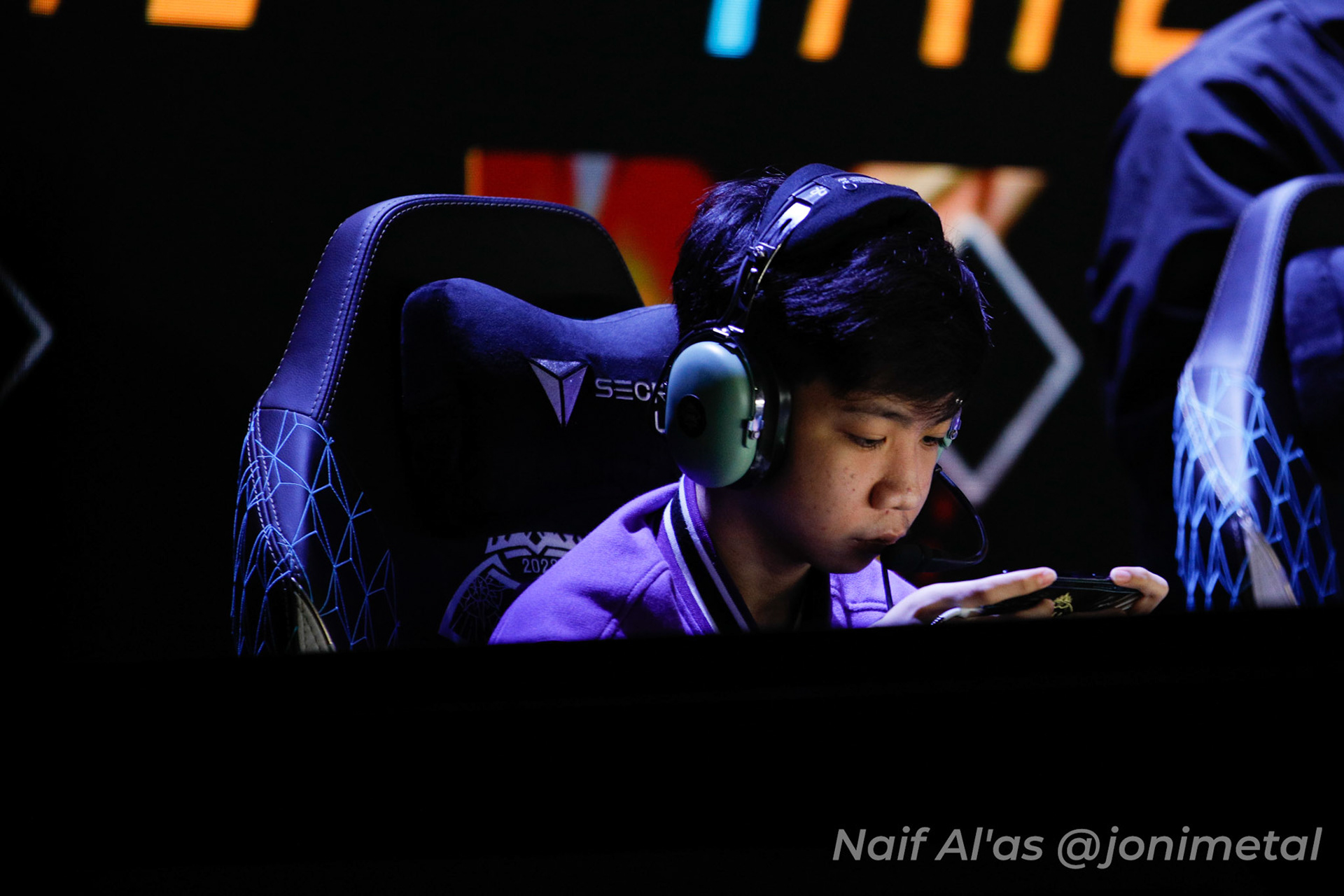 Sabtu, 14 Januari 2023. M4 - Playoff Day 8 - Mobile Legends M4 World Championship di Tennis Indoor Senayan, Jakarta