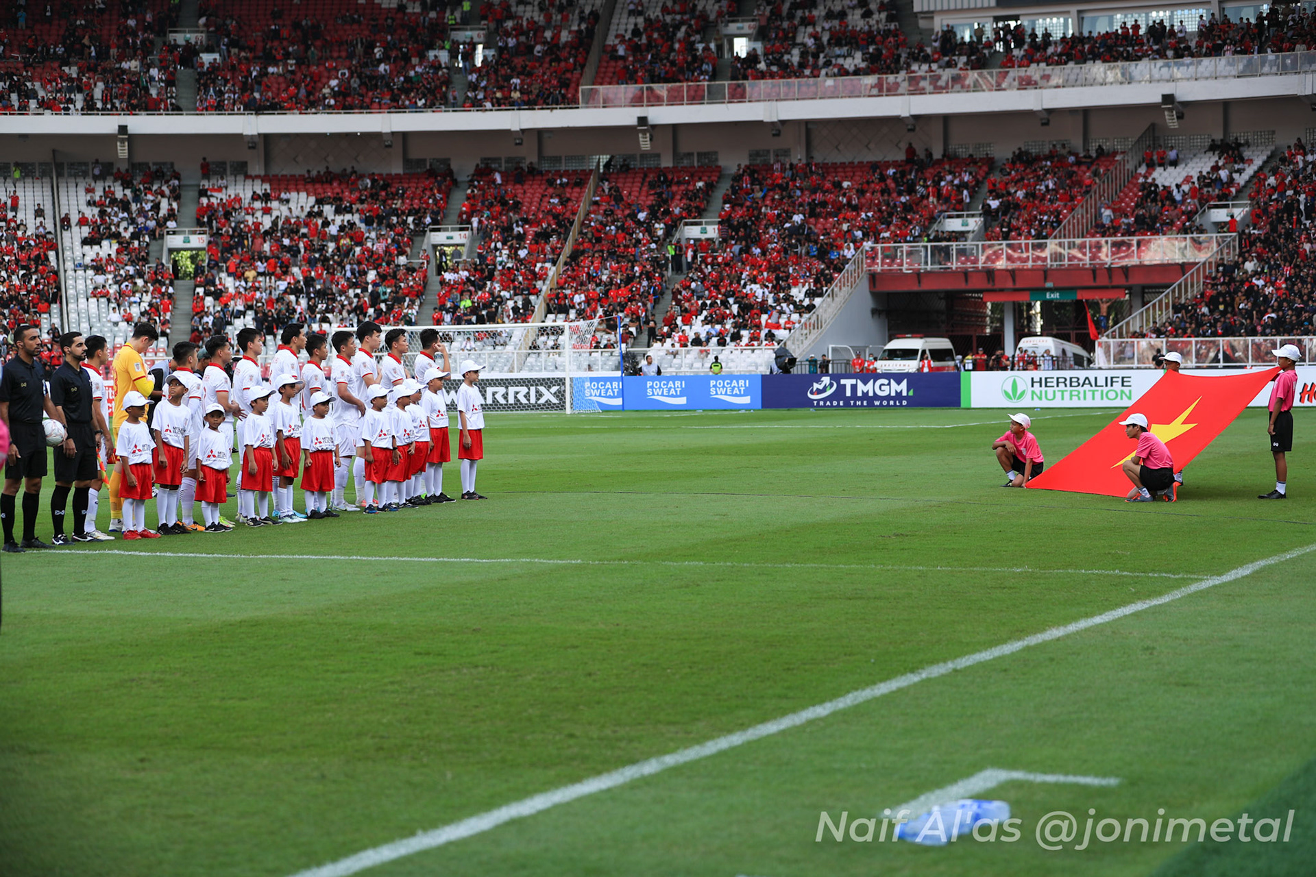 Jumat, 6 Januari 2022. AFF2022 - Semifinal, Leg 1 - Indonesia 0-0 Vietnam di Stadion Utama Gelora Bung Karno, Senayan - Jakarta