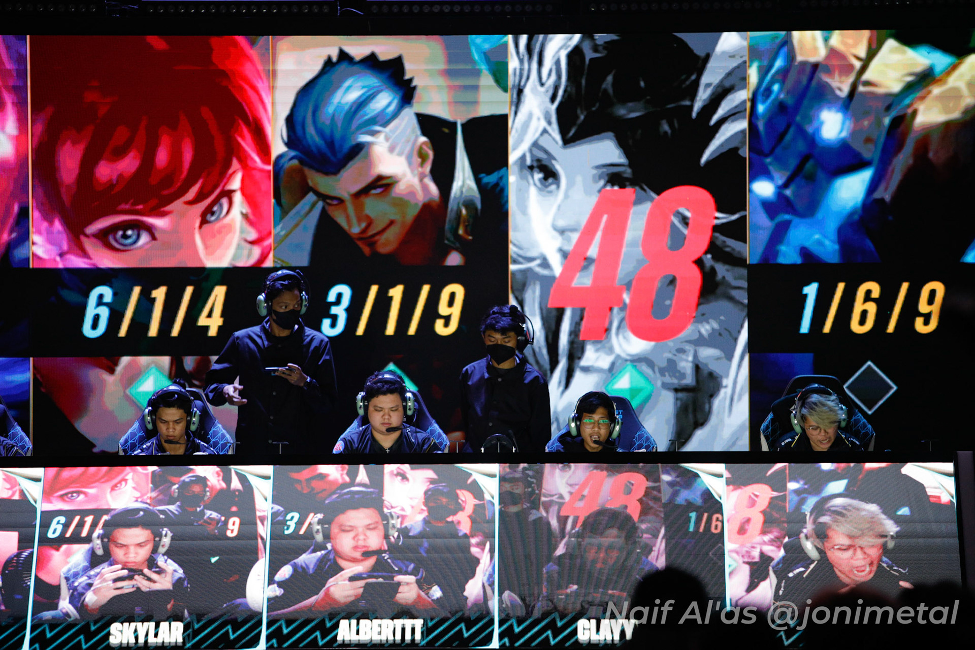 Jumat, 14 Januari 2023. M4 - Playoff Day 7 - Mobile Legends M4 World Championship di Tennis Indoor Senayan, Jakarta