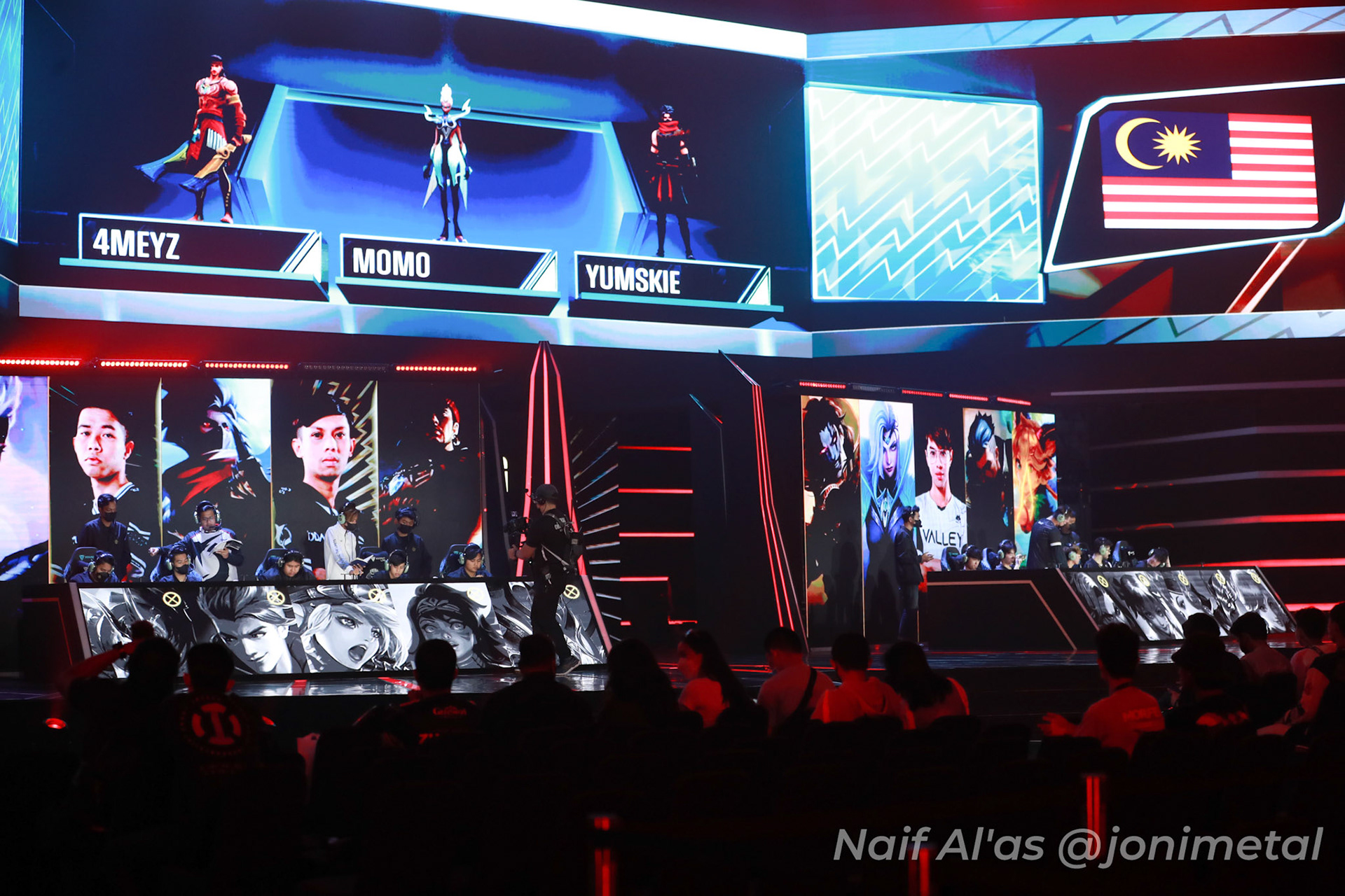 Selasa, 10 Januari 2023. M4 - Playoff Day 4 - Mobile Legends M4 World Championship di Tennis Indoor Senayan, Jakarta