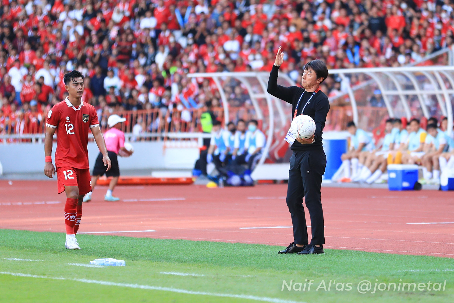 Jumat, 6 Januari 2022. AFF2022 - Semifinal, Leg 1 - Indonesia 0-0 Vietnam di Stadion Utama Gelora Bung Karno, Senayan - Jakarta
