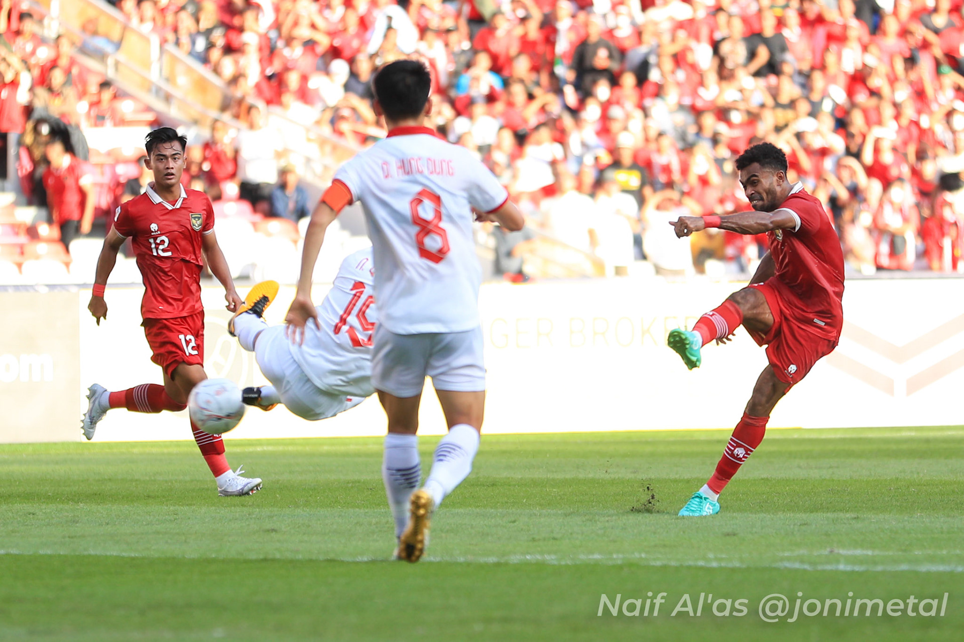 Jumat, 6 Januari 2022. AFF2022 - Semifinal, Leg 1 - Indonesia 0-0 Vietnam di Stadion Utama Gelora Bung Karno, Senayan - Jakarta
