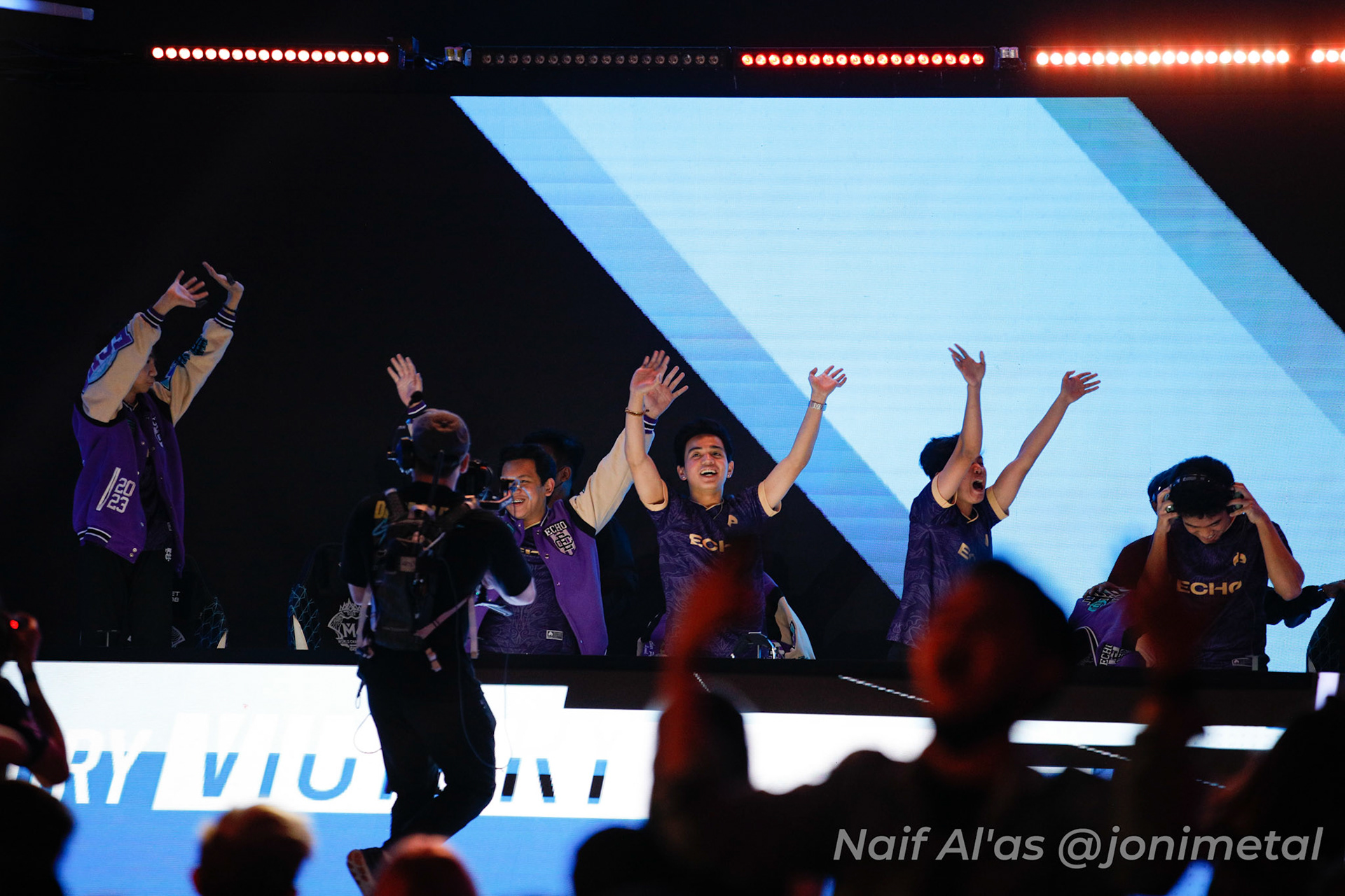 Sabtu, 14 Januari 2023. M4 - Playoff Day 8 - Mobile Legends M4 World Championship di Tennis Indoor Senayan, Jakarta