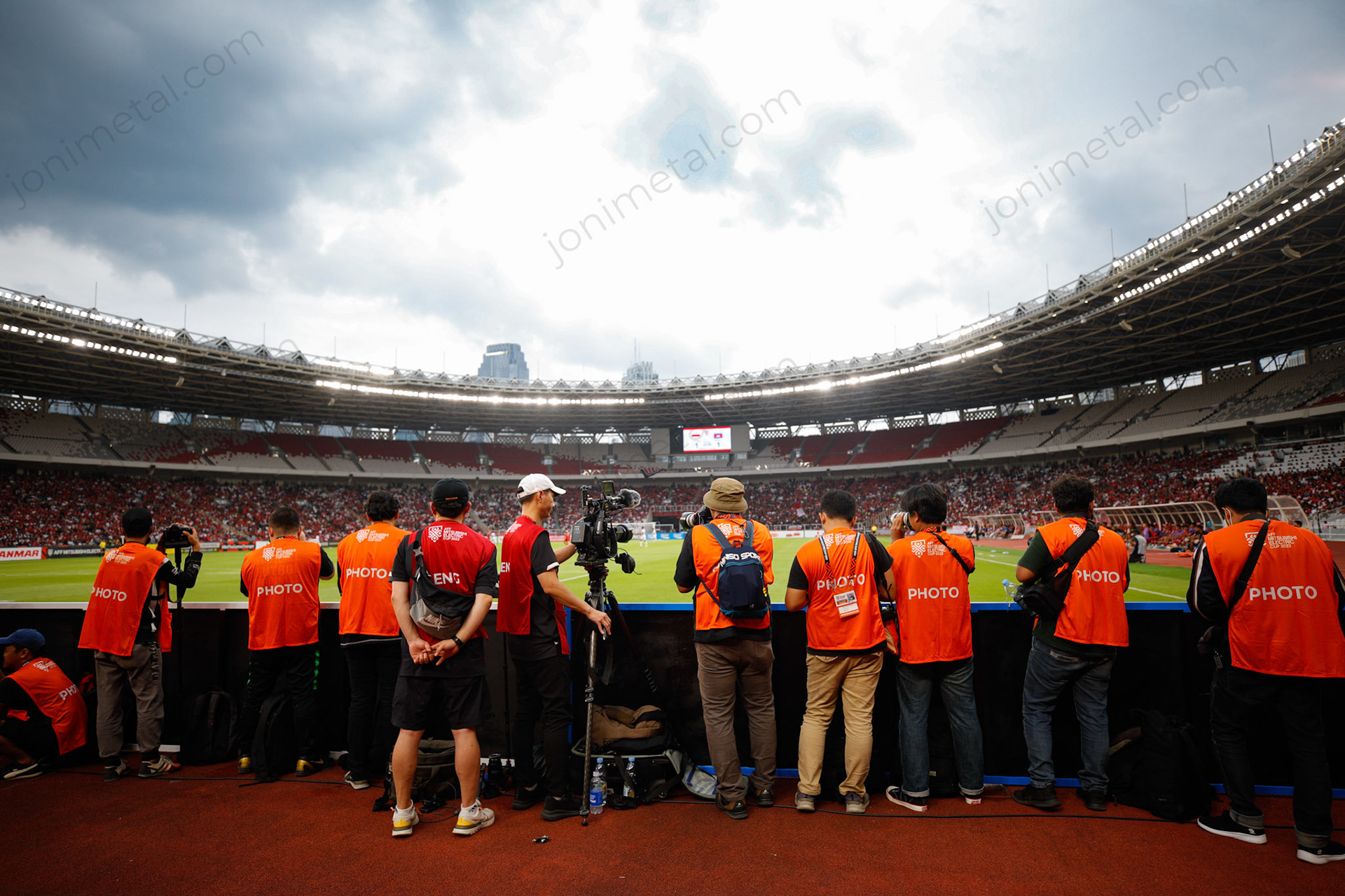 Jumat, 23 Desember 2022. AFF2022 - Indonesia 2-1 Kamboja di Stadion Utama Gelora Bung Karno, Senayan - Jakarta