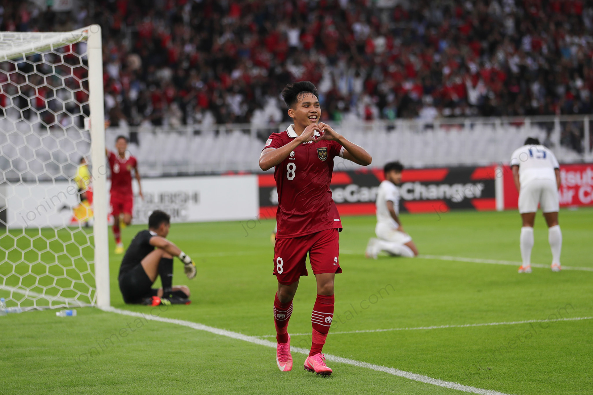 Jumat, 23 Desember 2022. AFF2022 - Indonesia 2-1 Kamboja di Stadion Utama Gelora Bung Karno, Senayan - Jakarta