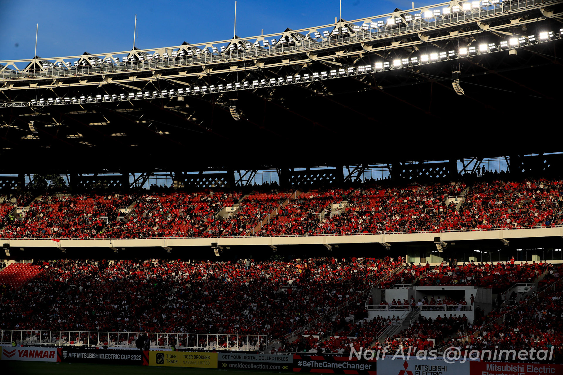 Jumat, 6 Januari 2022. AFF2022 - Semifinal, Leg 1 - Indonesia 0-0 Vietnam di Stadion Utama Gelora Bung Karno, Senayan - Jakarta