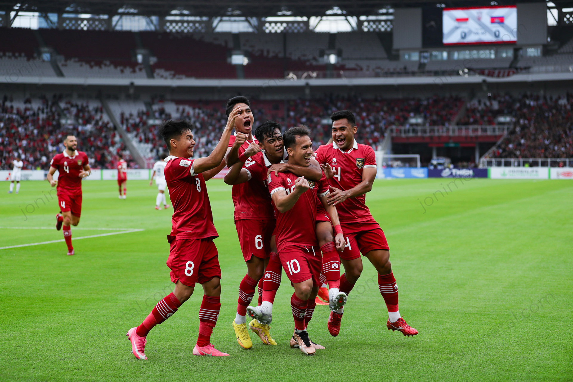 Jumat, 23 Desember 2022. AFF2022 - Indonesia 2-1 Kamboja di Stadion Utama Gelora Bung Karno, Senayan - Jakarta