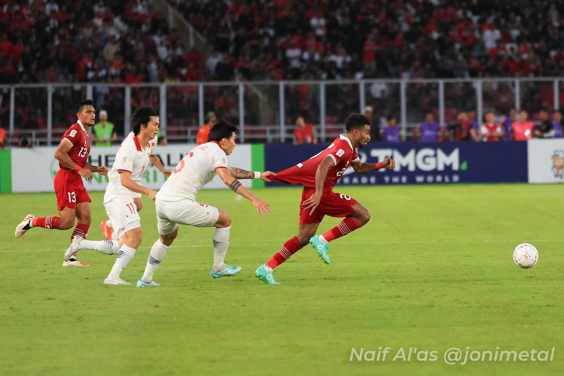 Jumat, 6 Januari 2022. AFF2022 - Semifinal, Leg 1 - Indonesia 0-0 Vietnam di Stadion Utama Gelora Bung Karno, Senayan - Jakarta