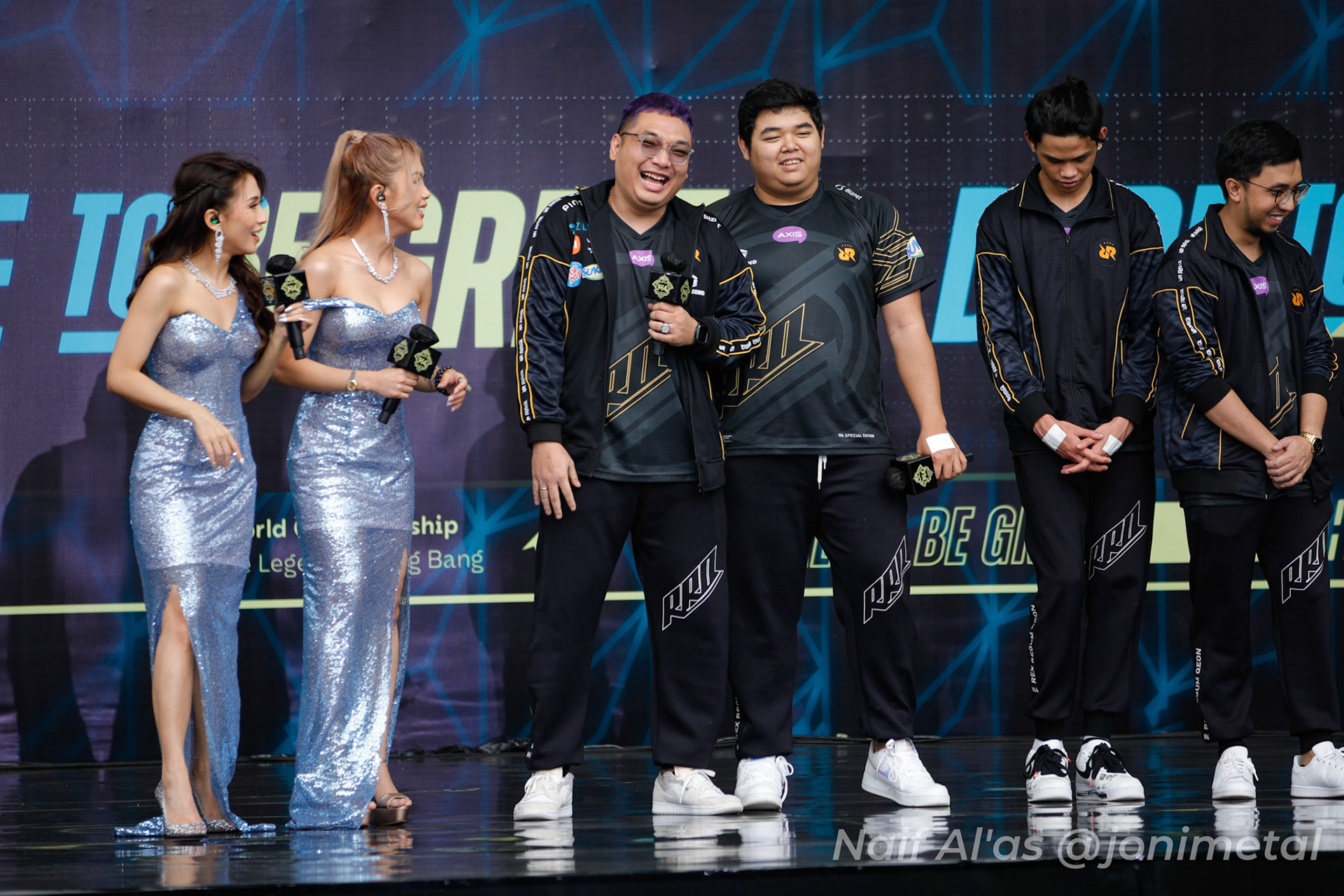 Jumat, 14 Januari 2023. M4 - Playoff Day 7 - Mobile Legends M4 World Championship di Tennis Indoor Senayan, Jakarta