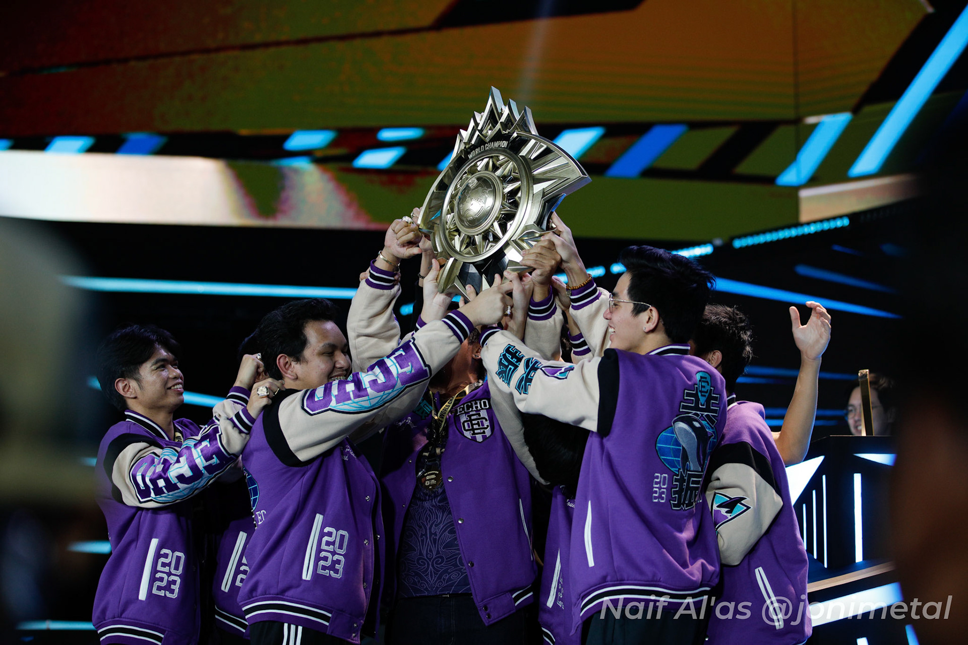 Minggu, 15 Januari 2023. M4 - Playoff Day 9 - Mobile Legends M4 World Championship di Tennis Indoor Senayan, Jakarta