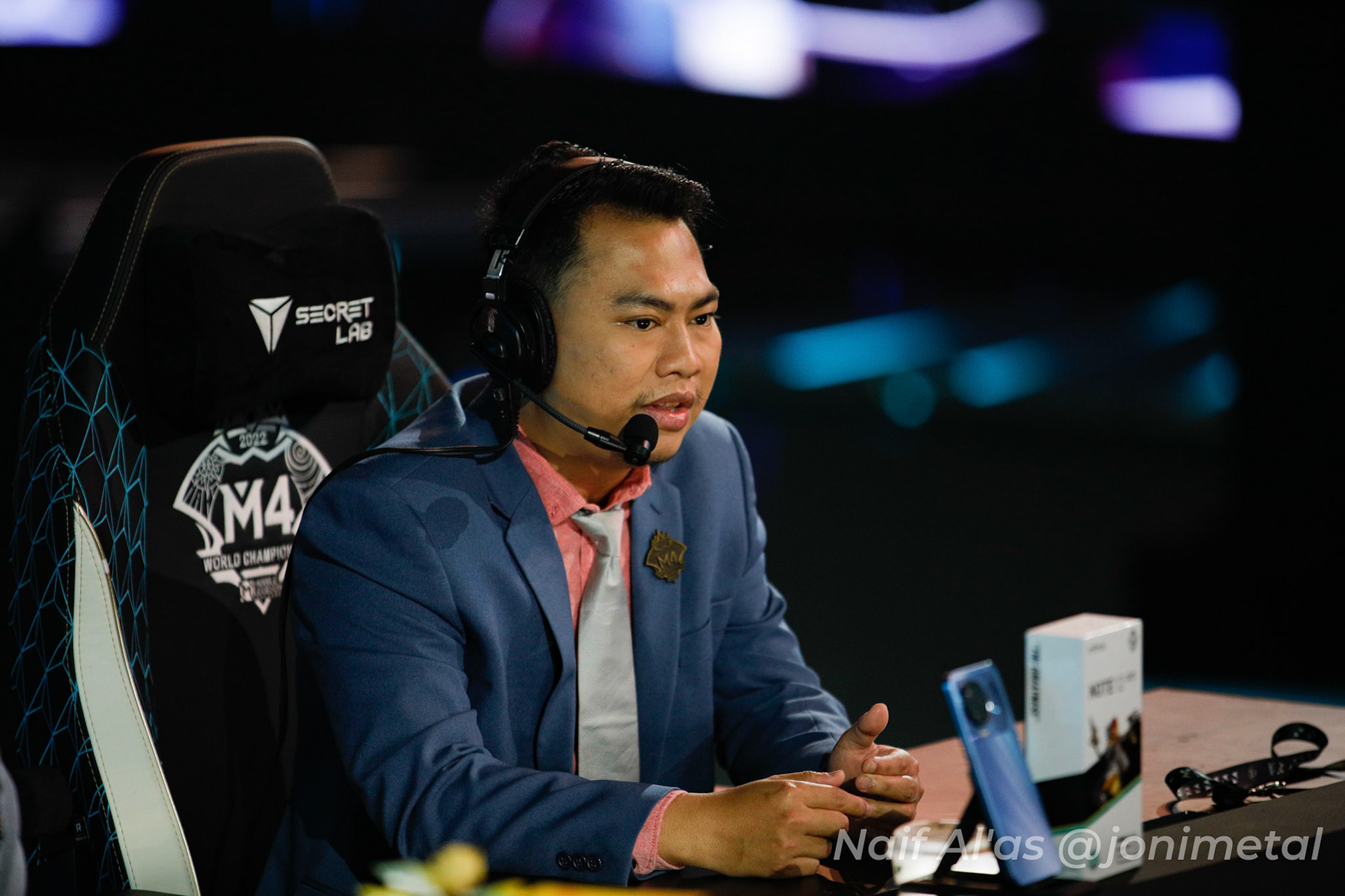 Sabtu, 14 Januari 2023. M4 - Playoff Day 8 - Mobile Legends M4 World Championship di Tennis Indoor Senayan, Jakarta