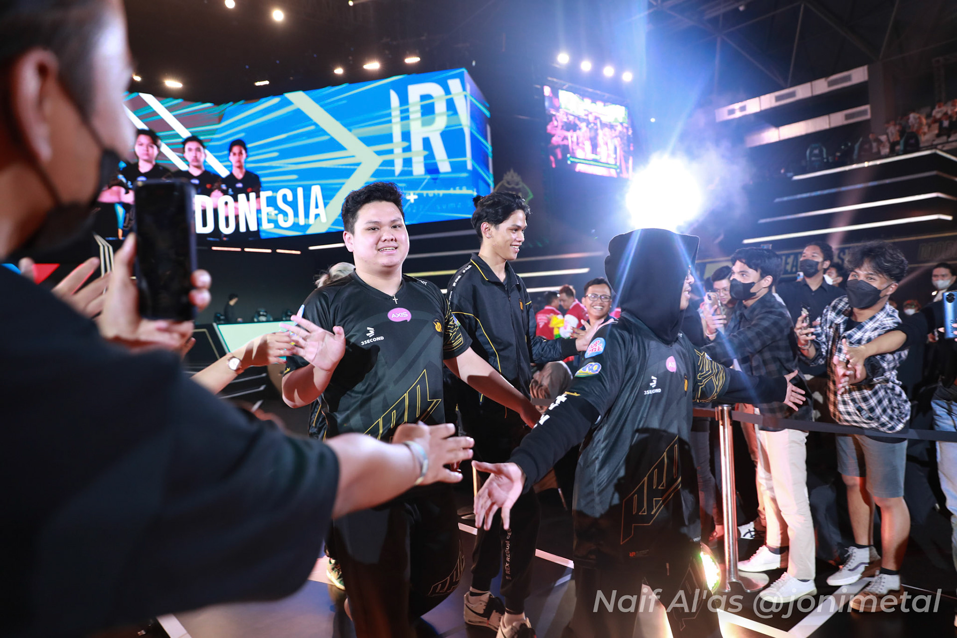 Jumat, 14 Januari 2023. M4 - Playoff Day 7 - Mobile Legends M4 World Championship di Tennis Indoor Senayan, Jakarta