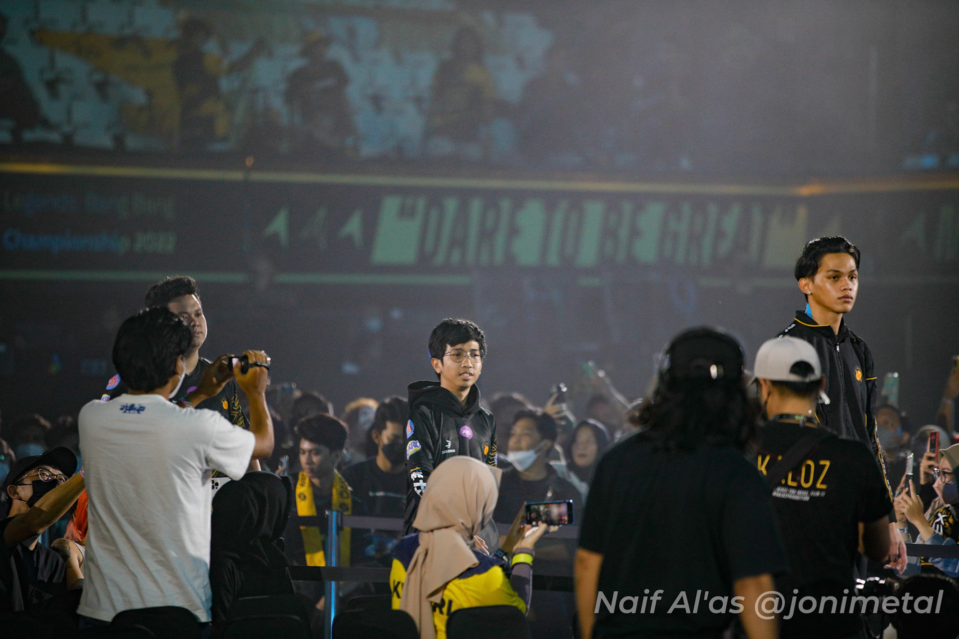 Sabtu, 14 Januari 2023. M4 - Playoff Day 8 - Mobile Legends M4 World Championship di Tennis Indoor Senayan, Jakarta