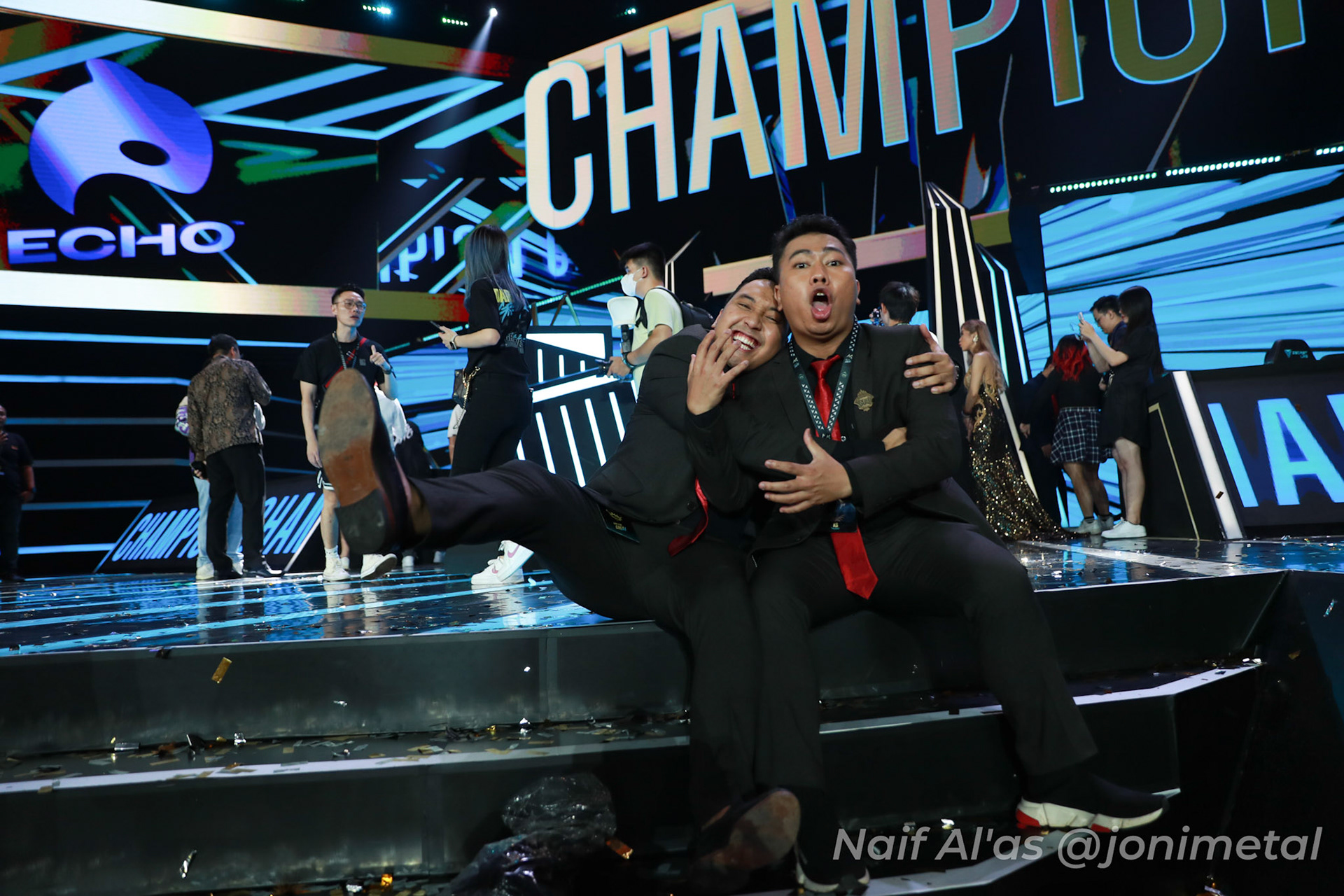 Minggu, 15 Januari 2023. M4 - Playoff Day 9 - Mobile Legends M4 World Championship di Tennis Indoor Senayan, Jakarta