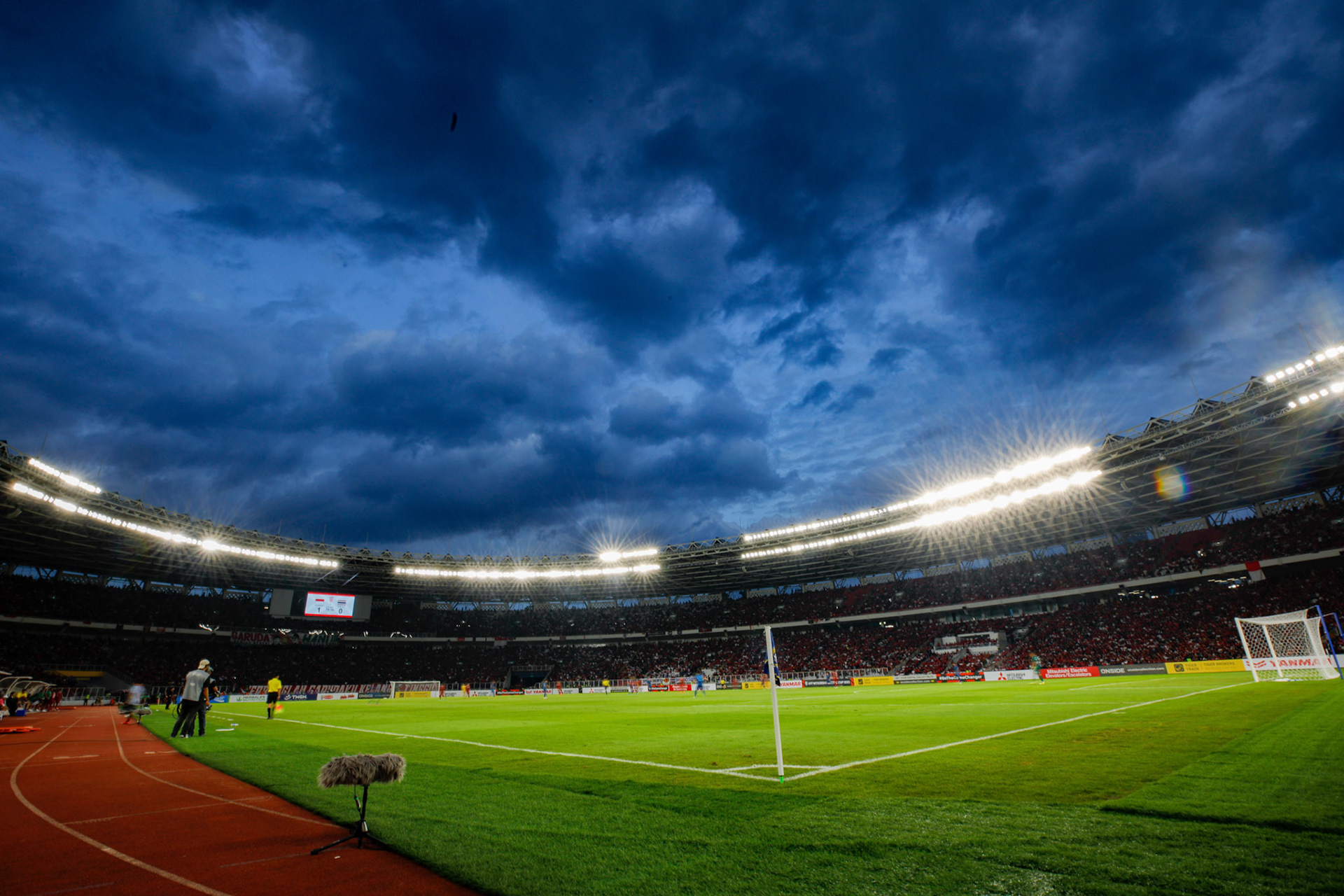 Kamis, 29 Desember 2022. AFF2022 - Group A - Indonesia 1-1 Thailand di Stadion Utama Gelora Bung Karno, Senayan - Jakarta