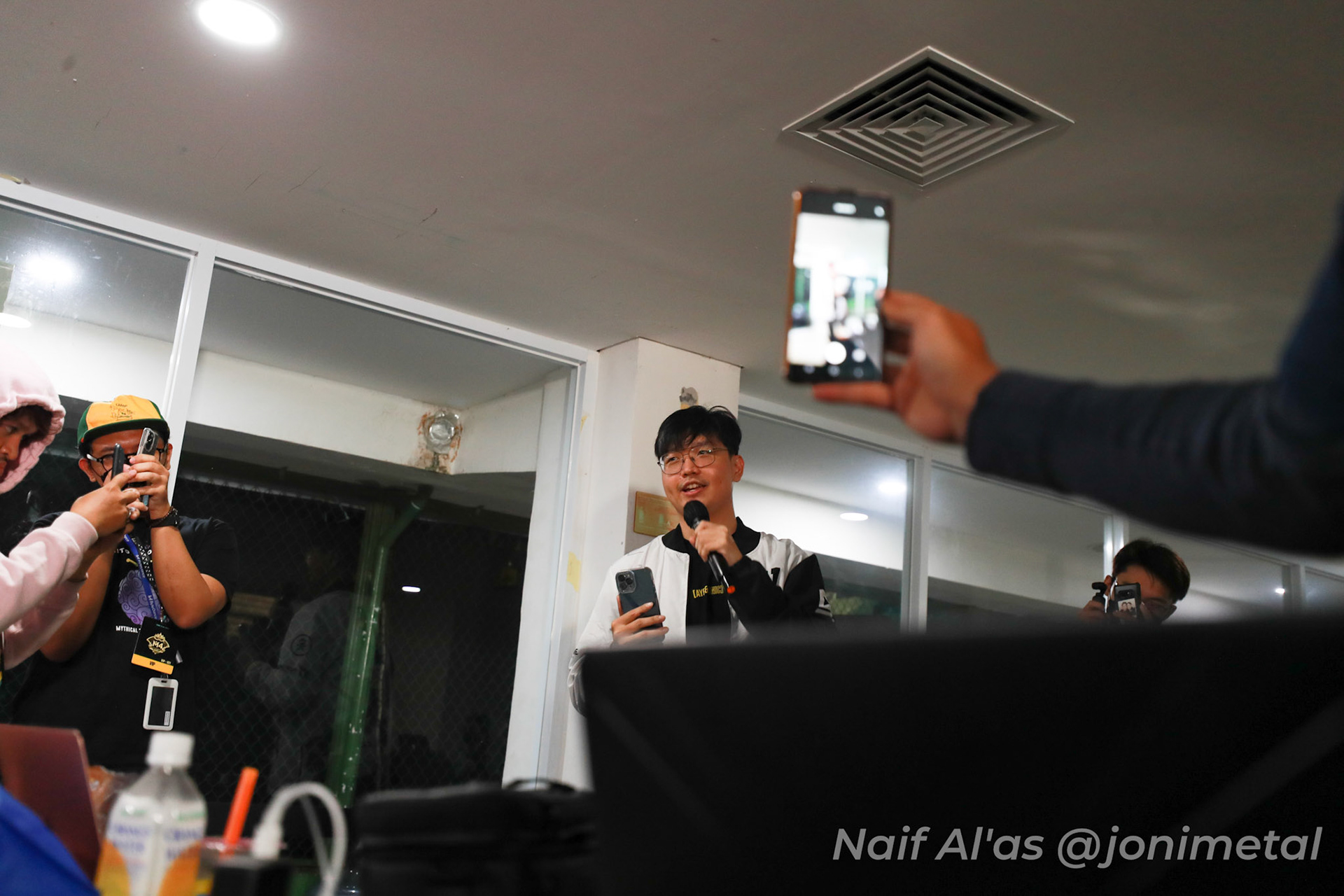 Kamis, 12 Januari 2023 . M4 - Playoff Day 6 - Mobile Legends M4 World Championship di Tennis Indoor Senayan, Jakarta