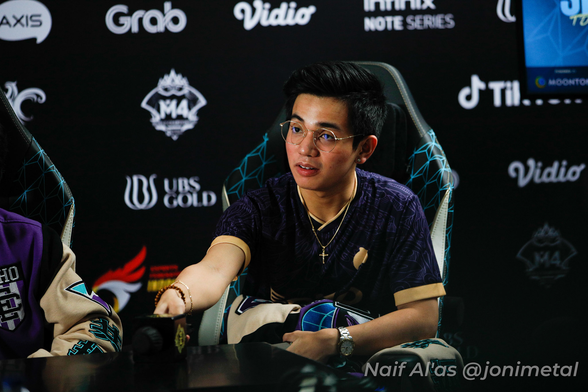 Kamis, 12 Januari 2023 . M4 - Playoff Day 6 - Mobile Legends M4 World Championship di Tennis Indoor Senayan, Jakarta