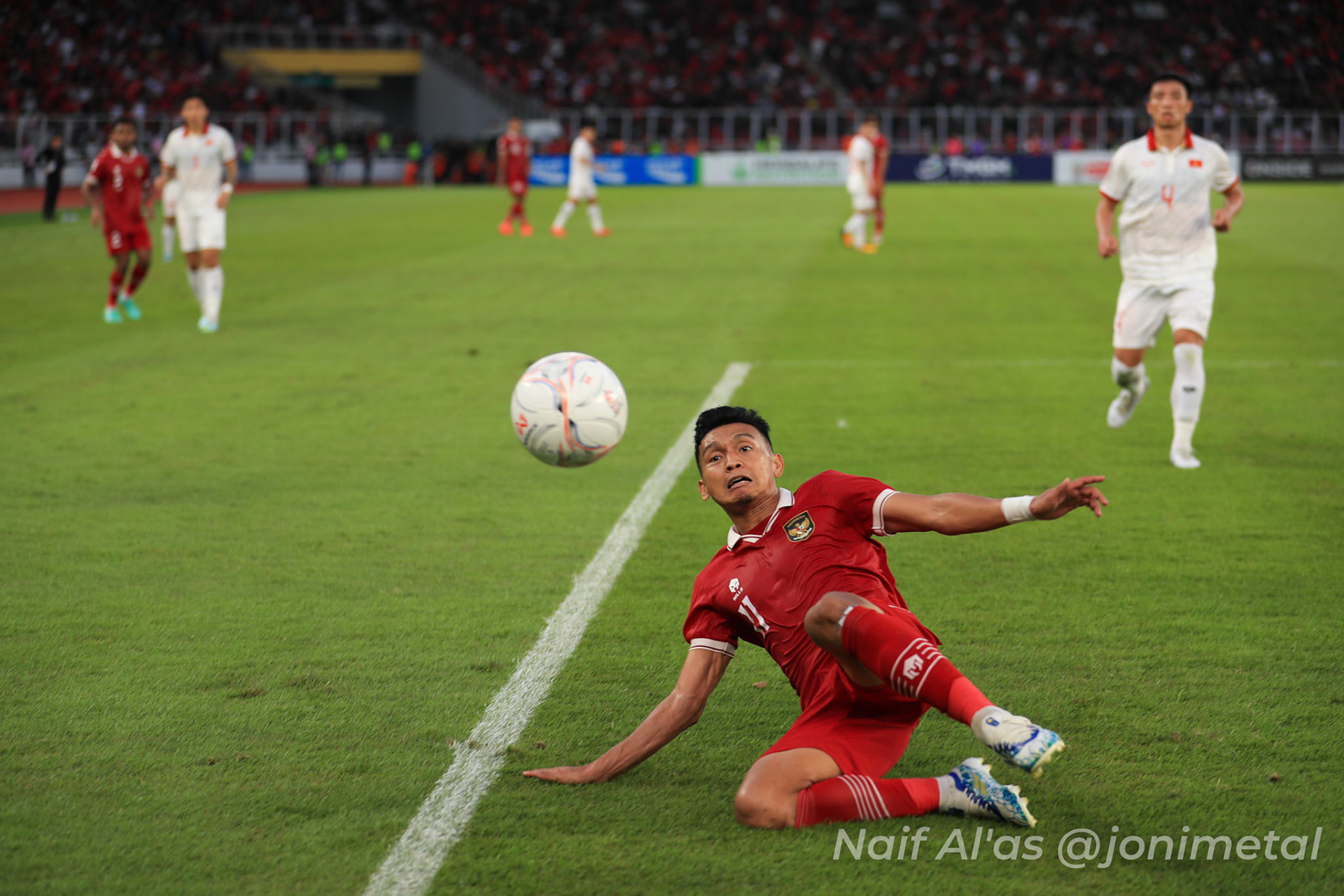 Jumat, 6 Januari 2022. AFF2022 - Semifinal, Leg 1 - Indonesia 0-0 Vietnam di Stadion Utama Gelora Bung Karno, Senayan - Jakarta