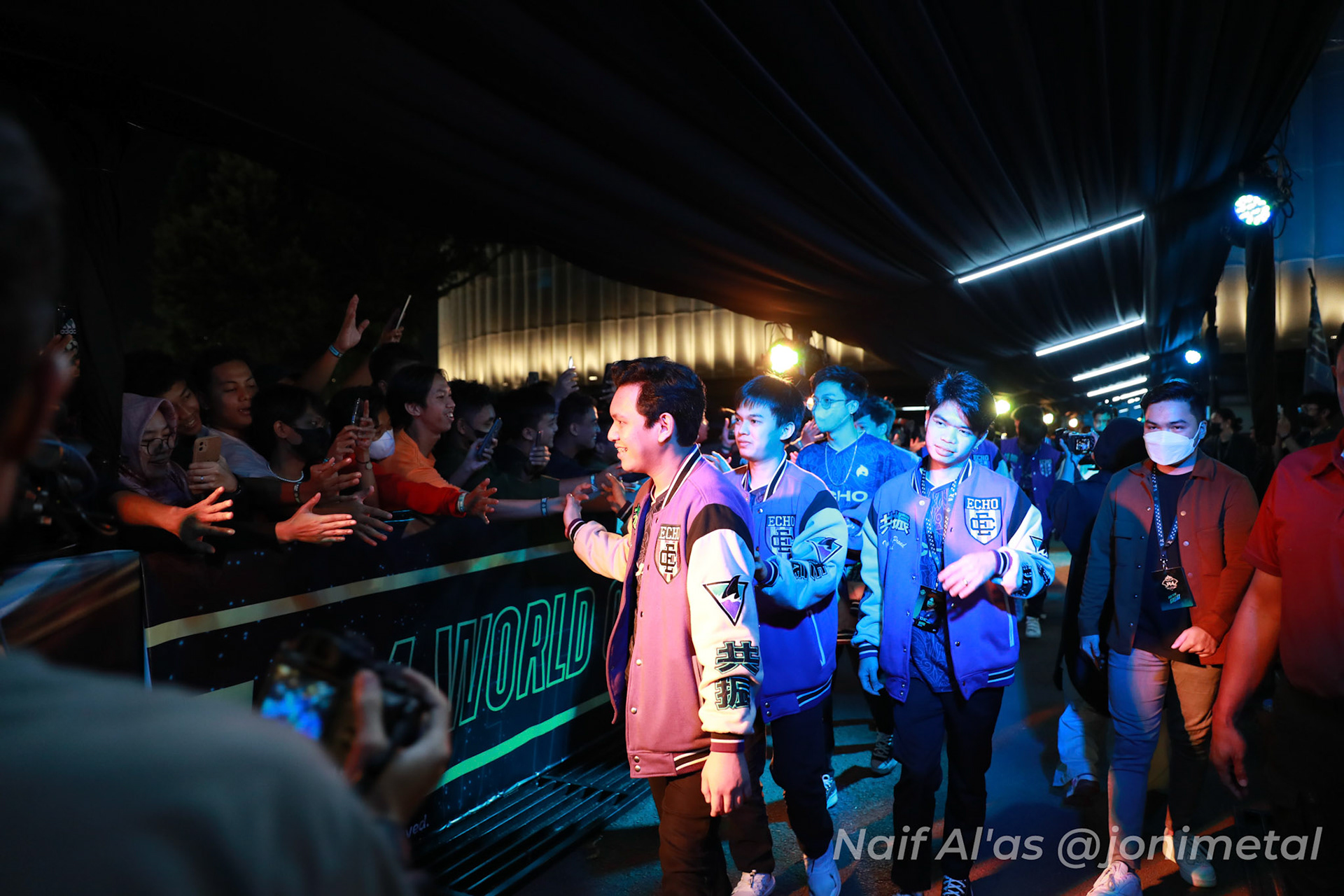 Sabtu, 14 Januari 2023. M4 - Playoff Day 8 - Mobile Legends M4 World Championship di Tennis Indoor Senayan, Jakarta