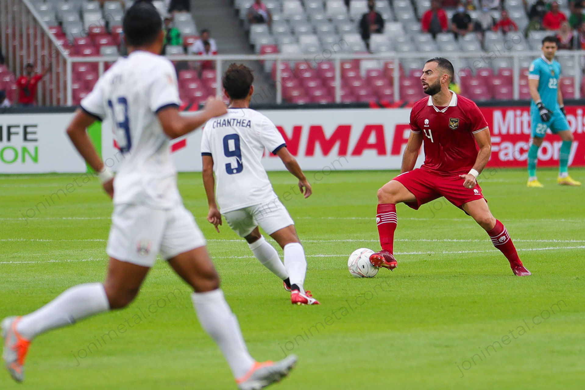 Jumat, 23 Desember 2022. AFF2022 - Indonesia 2-1 Kamboja di Stadion Utama Gelora Bung Karno, Senayan - Jakarta
