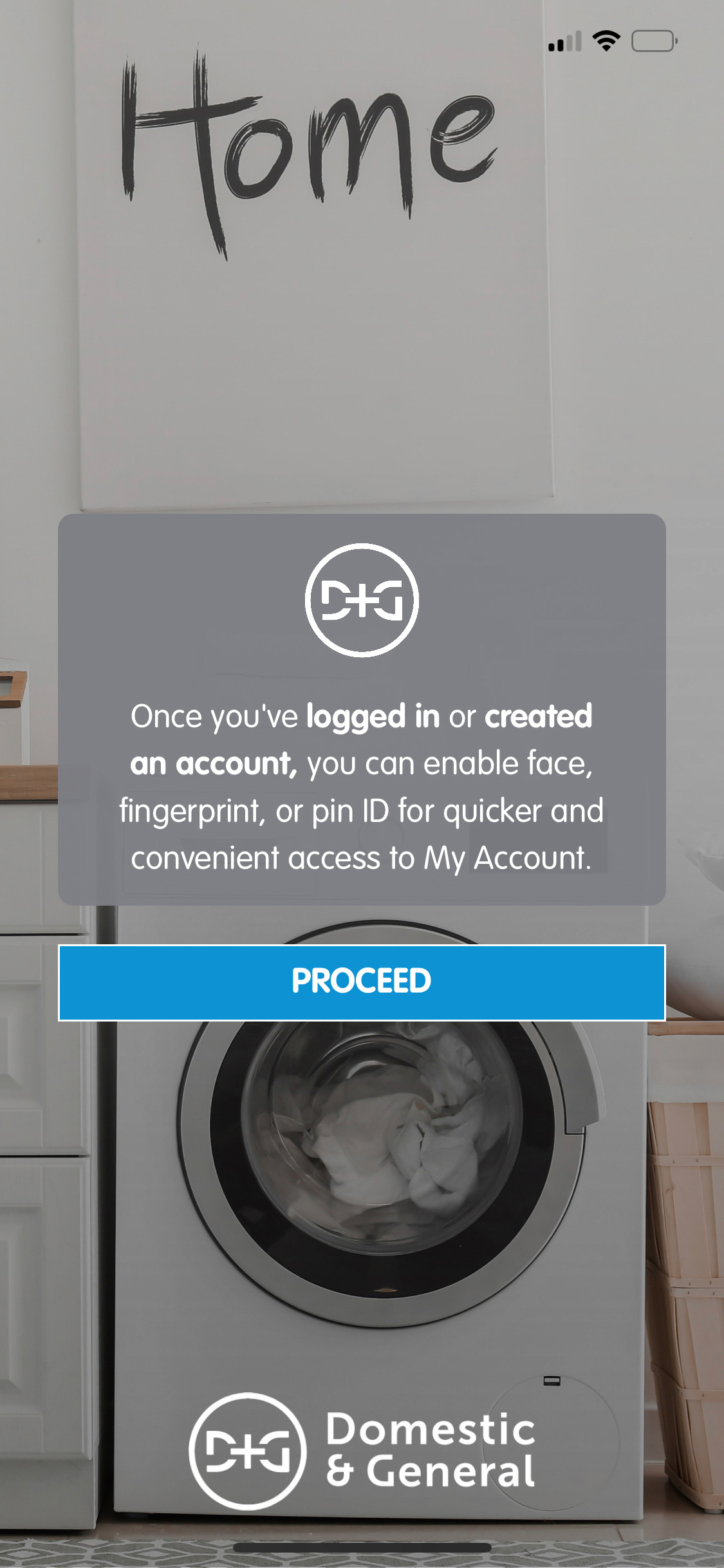 D&G My Account App