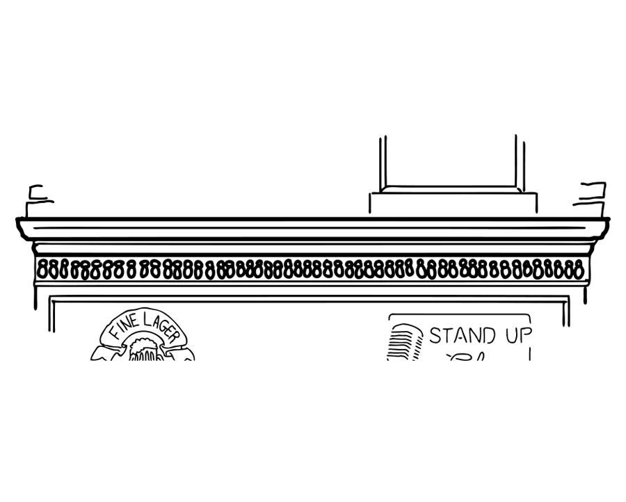 CATP logo - final version of building illustration