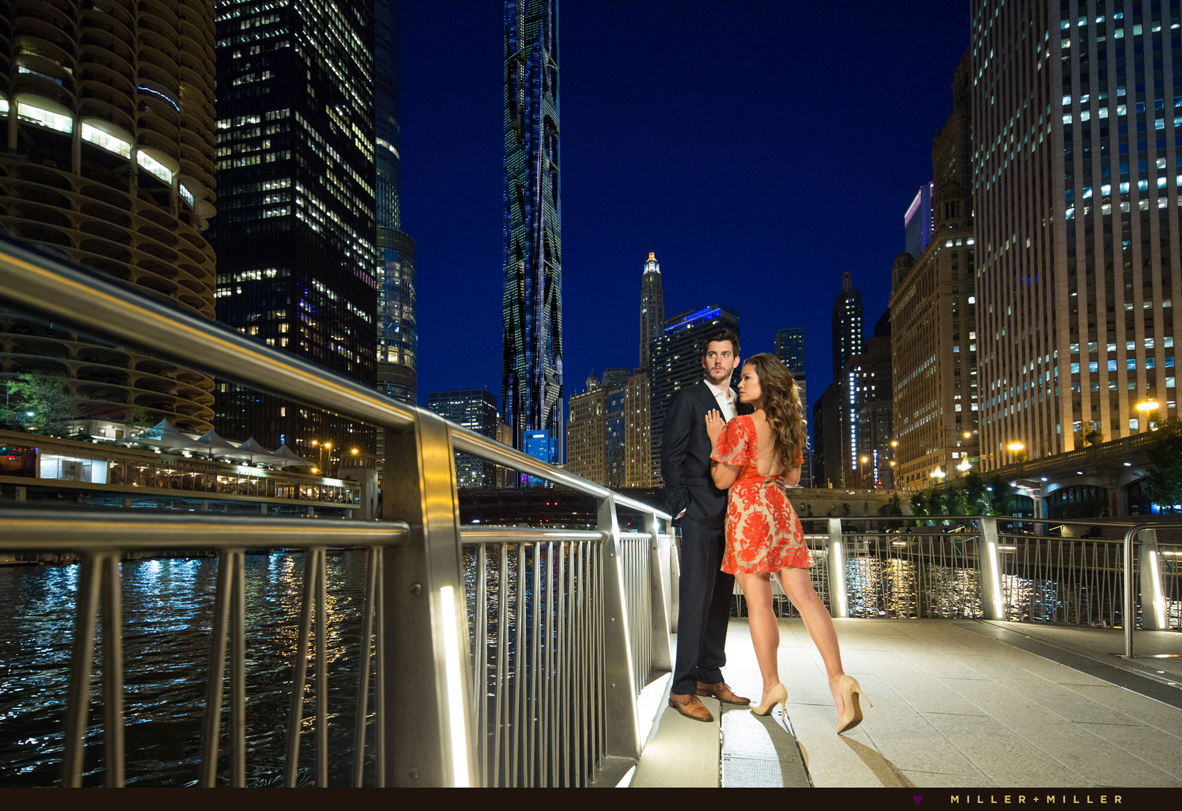 Chicago Sky Tower, Night view