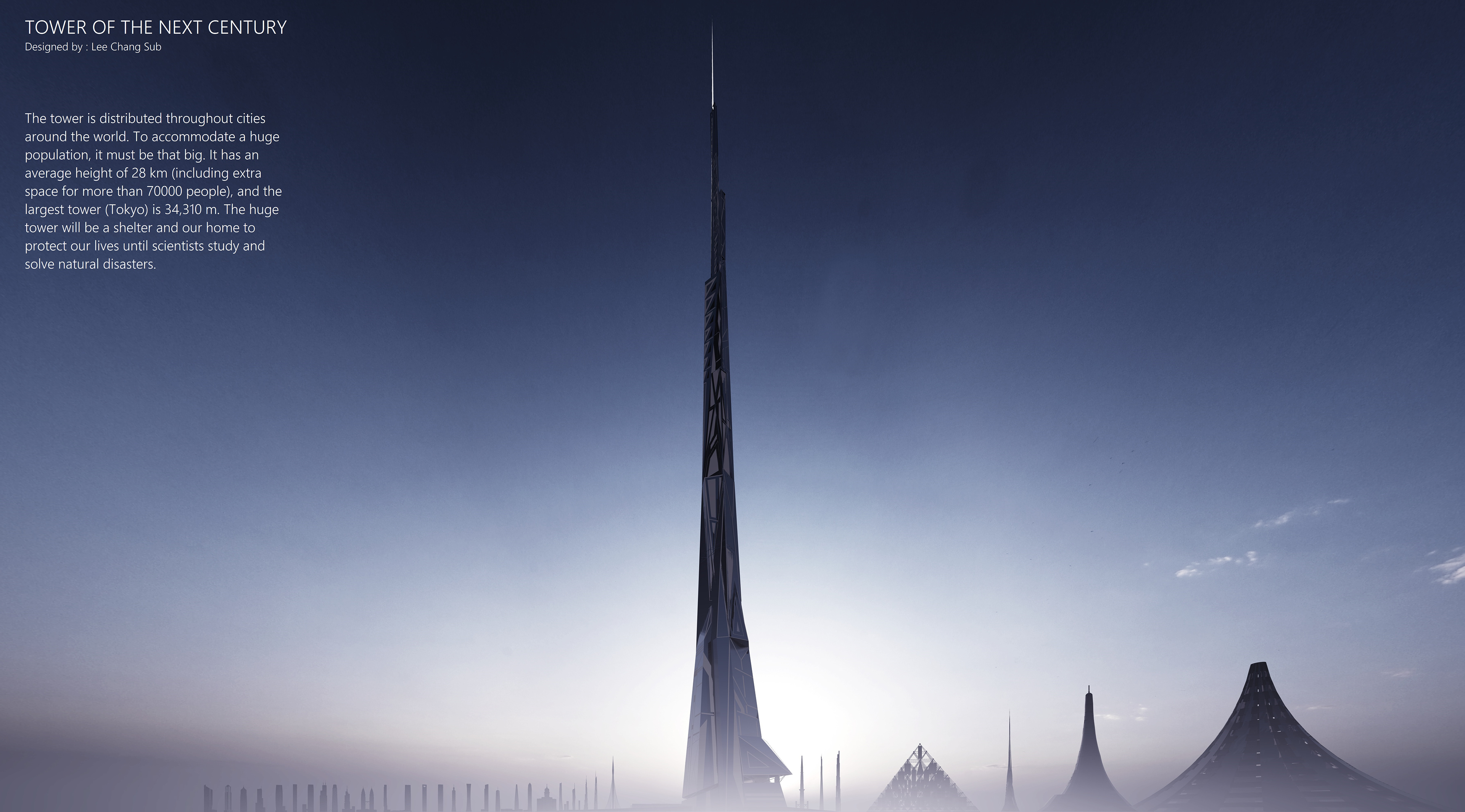 Tower of the Next Century height compare