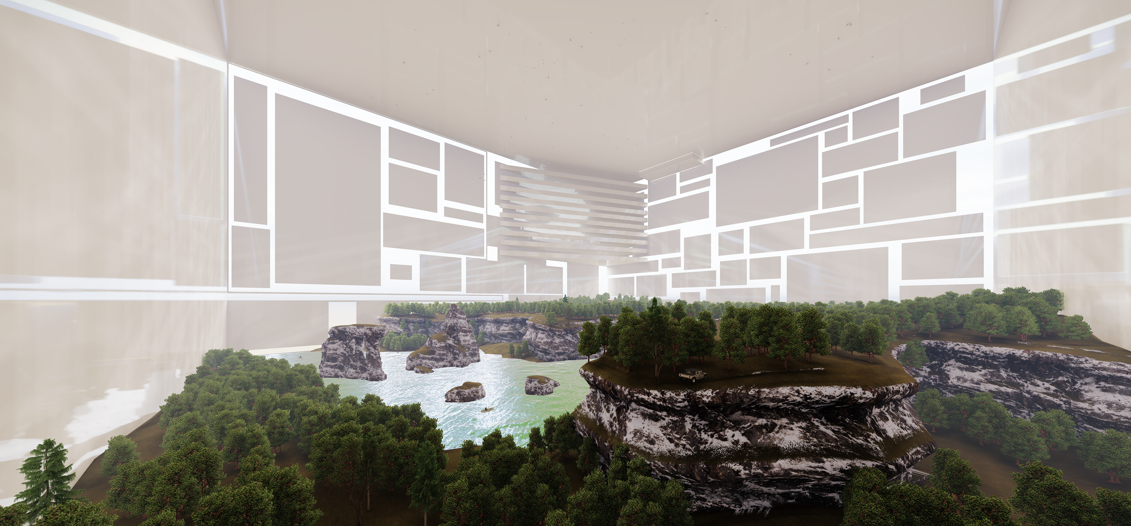 Tower of the Next Century interior 2