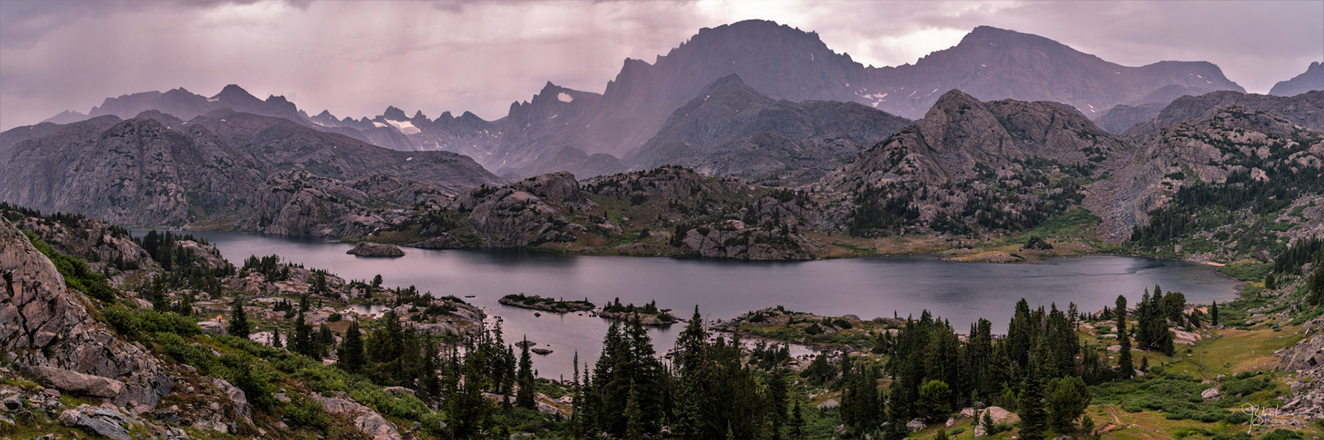 Island Lake and Titcomb Basin