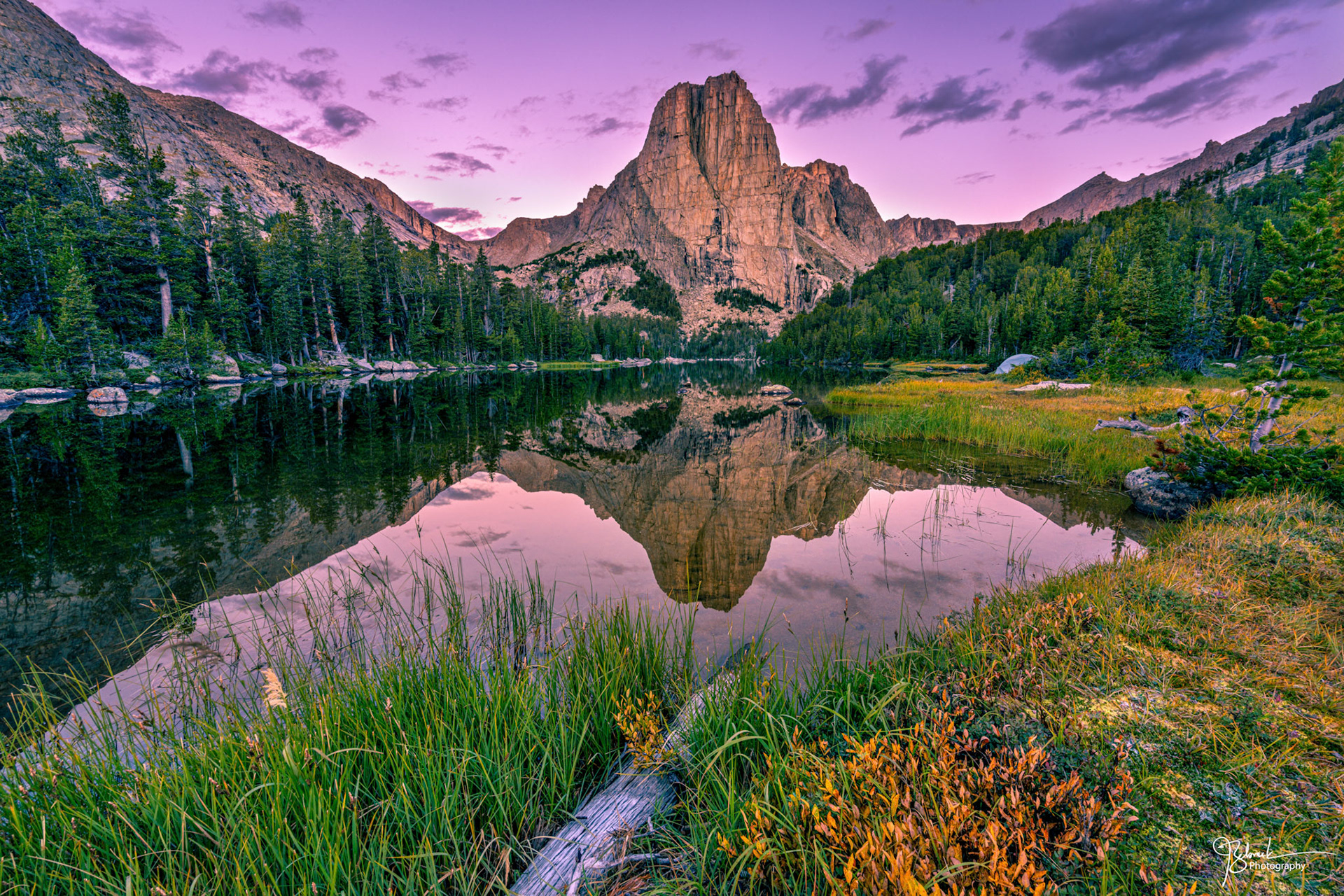 Cathedral peak dawn