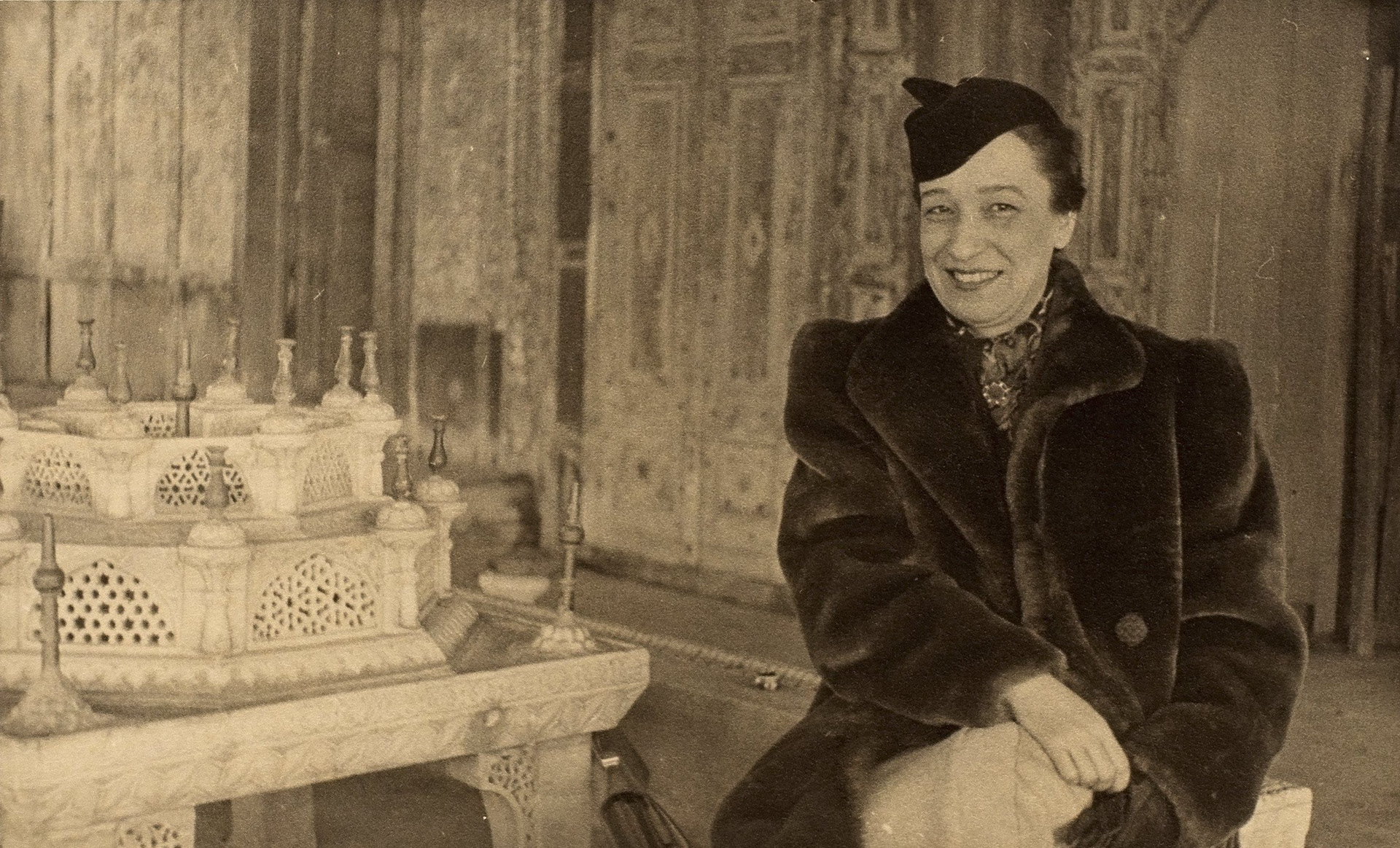 Photograph of Melek Lampé, undated Source: Doğan Paksoy Collection, on display at Sakip Sabanci Museum in 2024