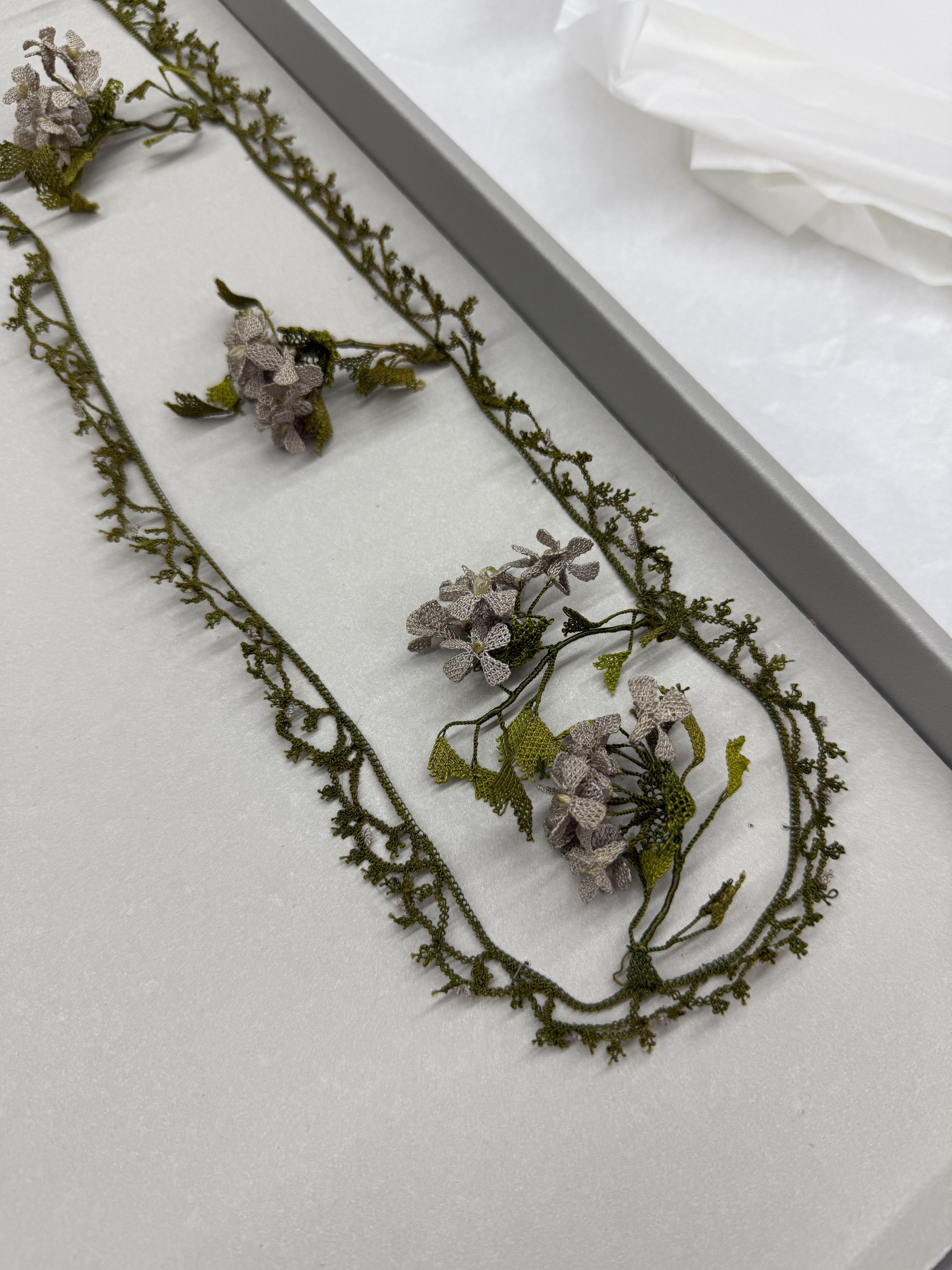 Oya collected by Melek Lampé and donated to the city museum of Munich in 1962 - Photo: 2025, TAM Museum