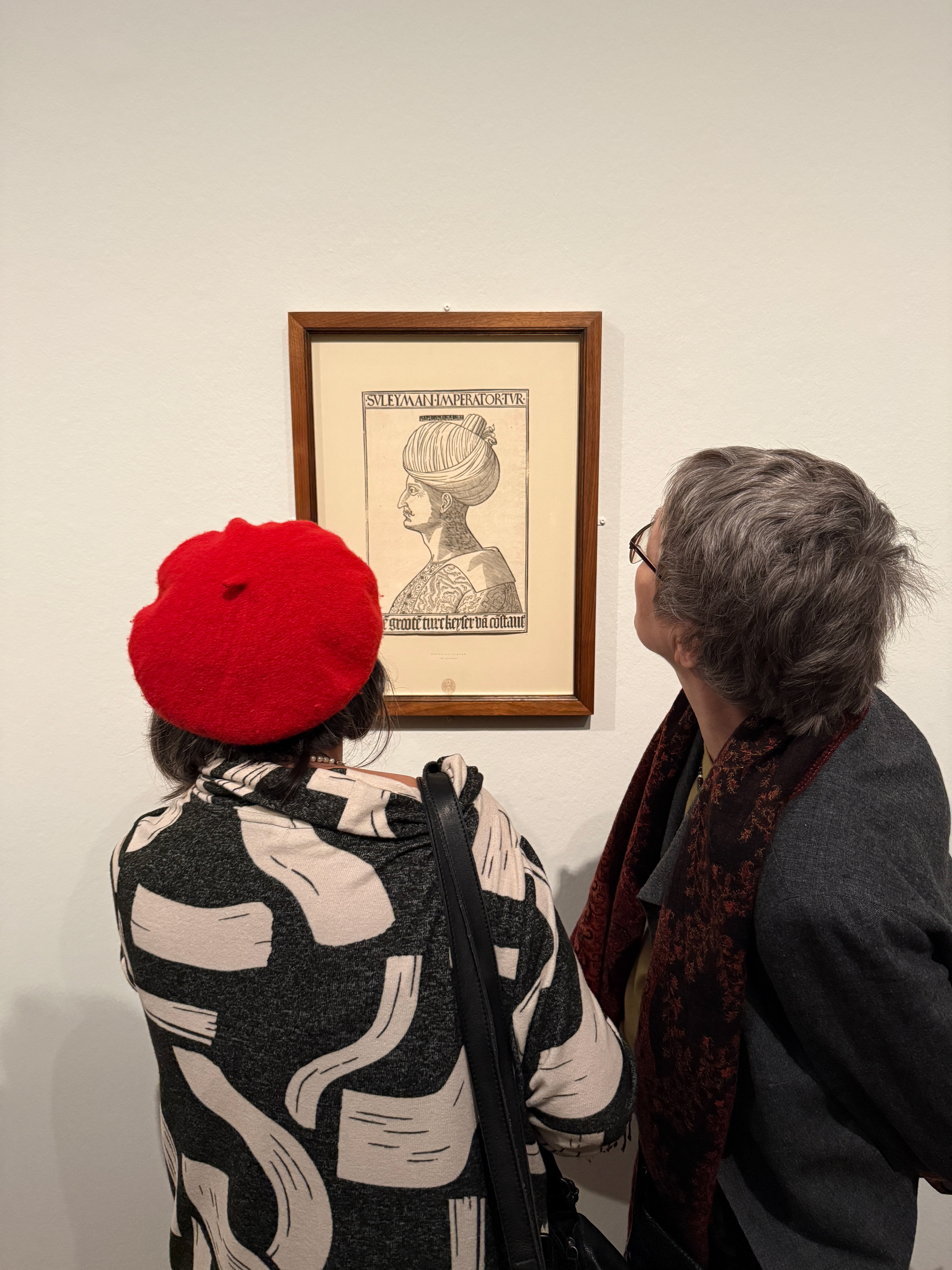 Visiting the exhibition during the third TAM Forum in February 2026, Photo: Gülşah Stapel ©TAM Museum