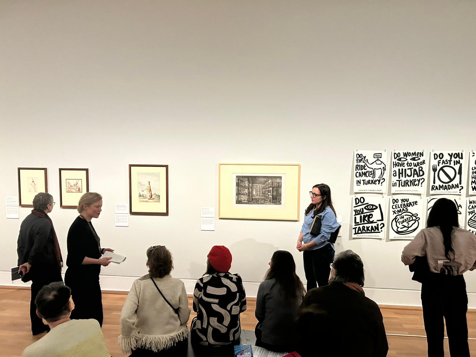 Discussions on the artworks during TAM Forum in February 2026, Photo: Hüseyin Coşkun ©TAM Museum