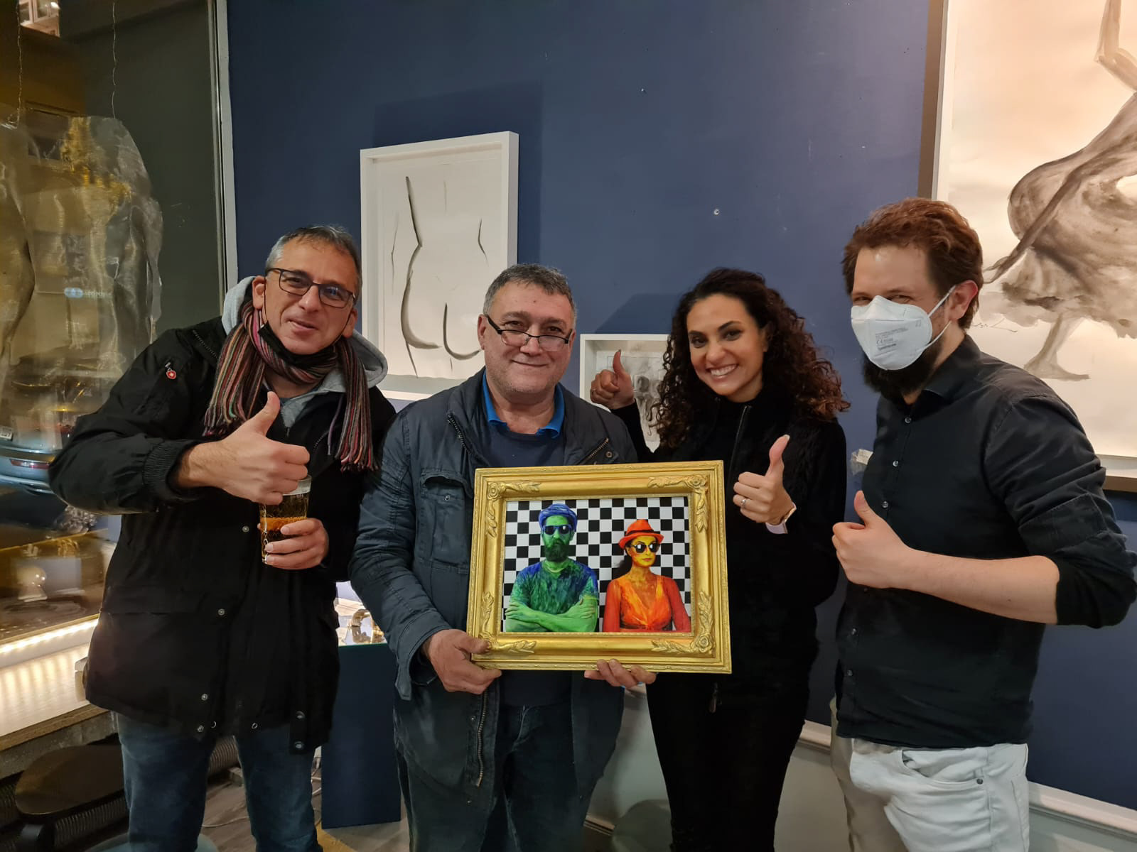  	Inside the Yok-Yok Gallery  Source: Nazım Alemdar