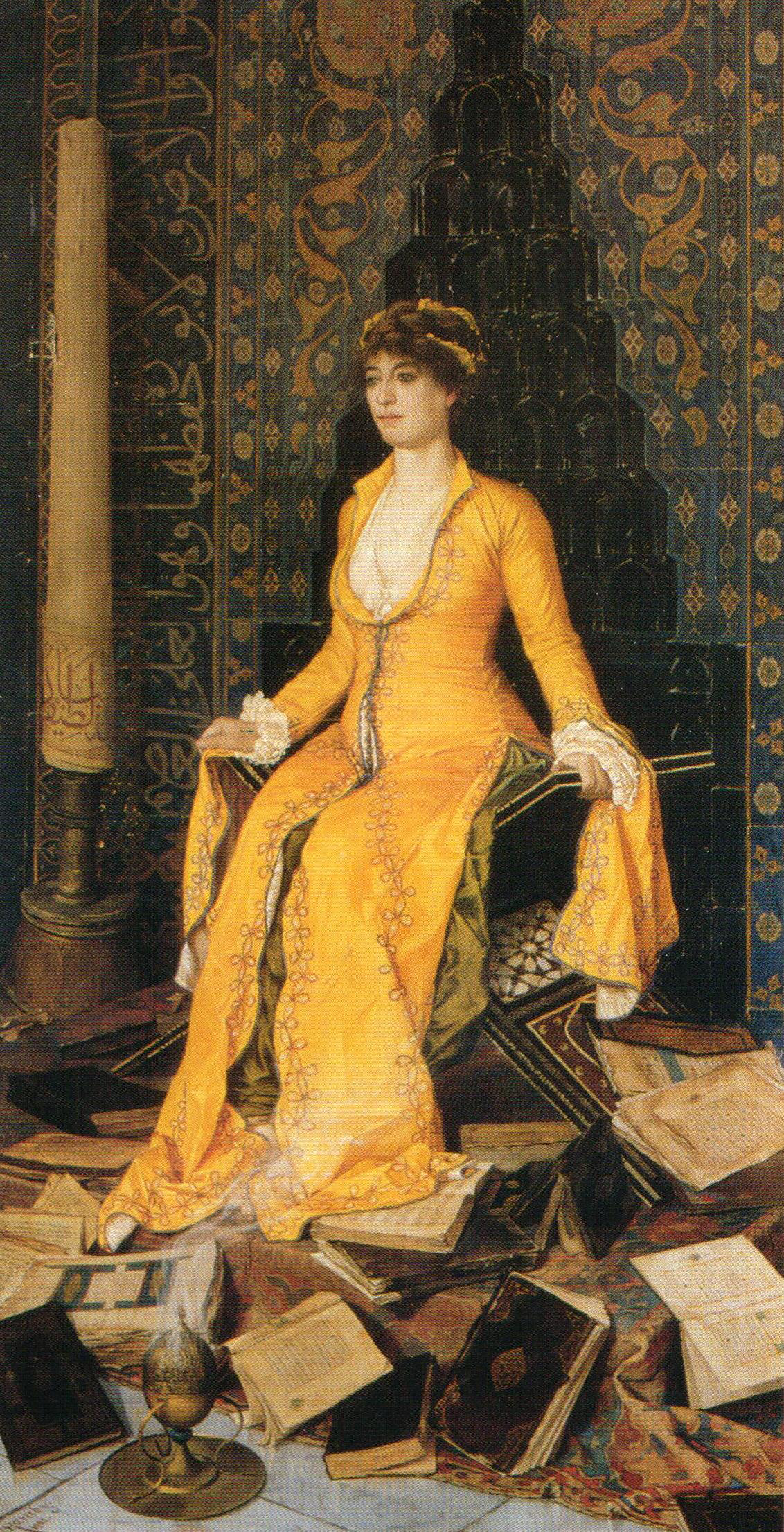  1904 Missing painting “Genèse” by Osman Hamdi Bey Source, Wikimedia CC